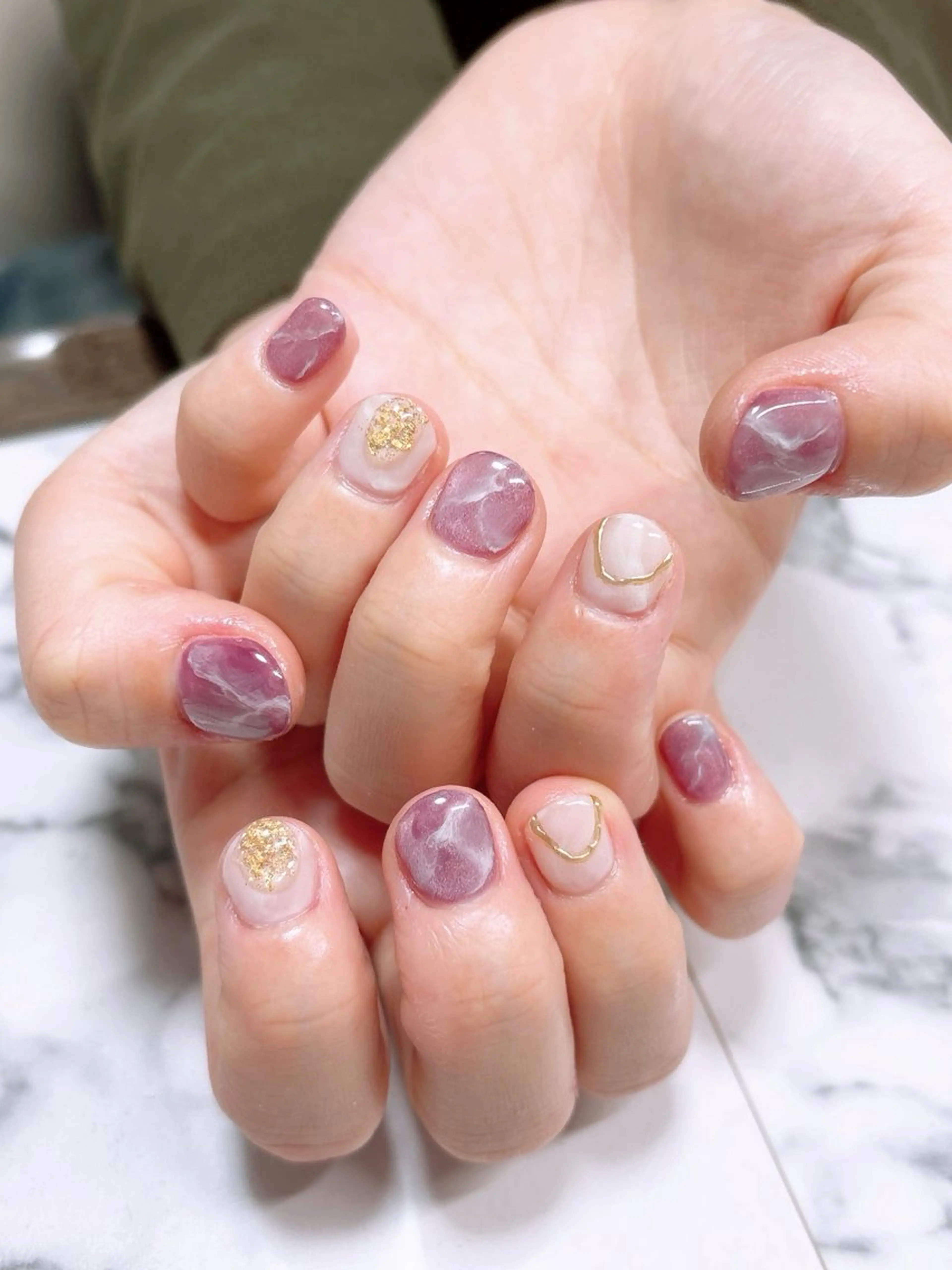 ネイル ハンドネイル 古川 里美のネイルデザイン