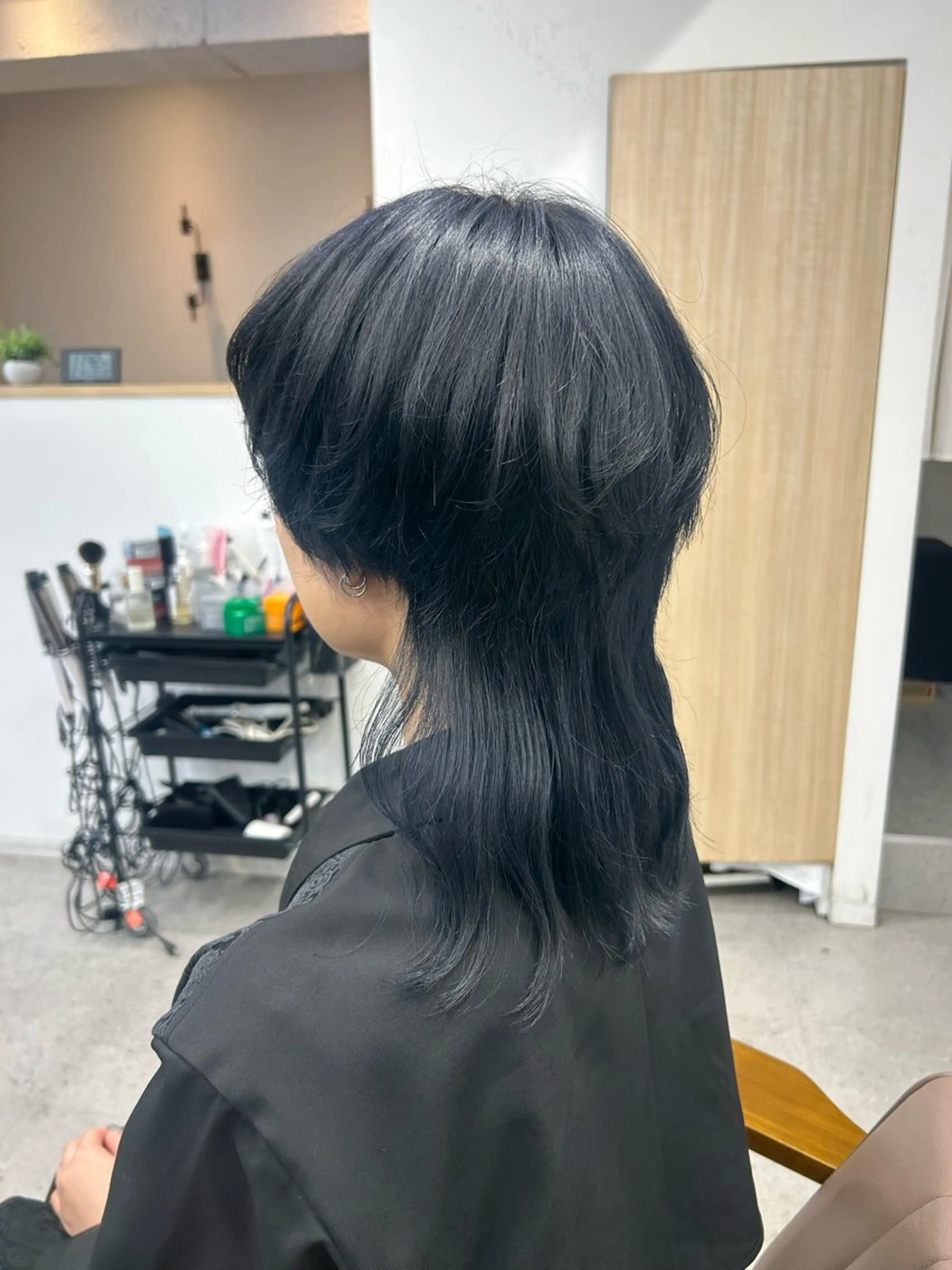セミロング ayu omochaのヘアスタイル