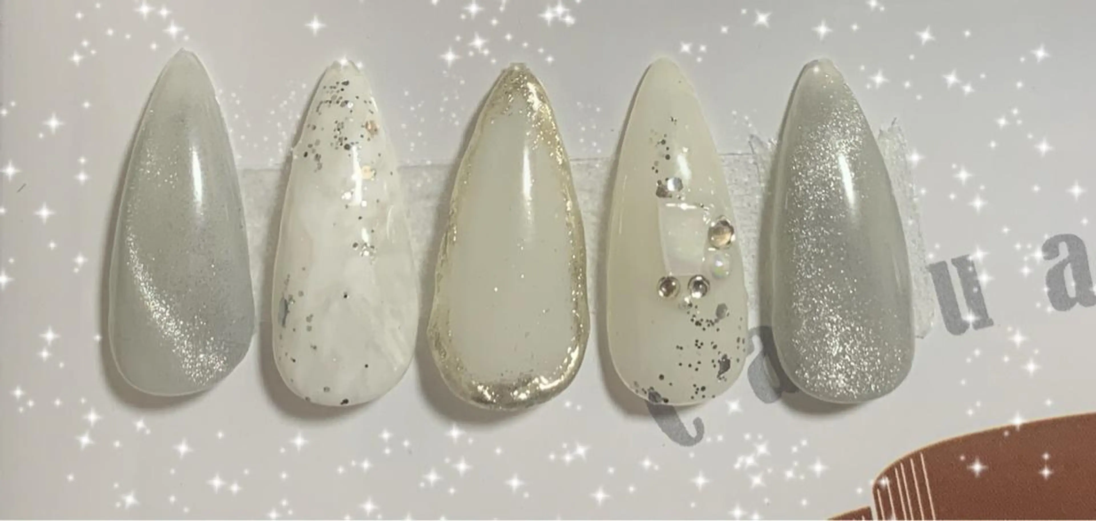 ネイル マグネットネイル ニュアンスネイル 林 ✨syousyouのネイルデザイン