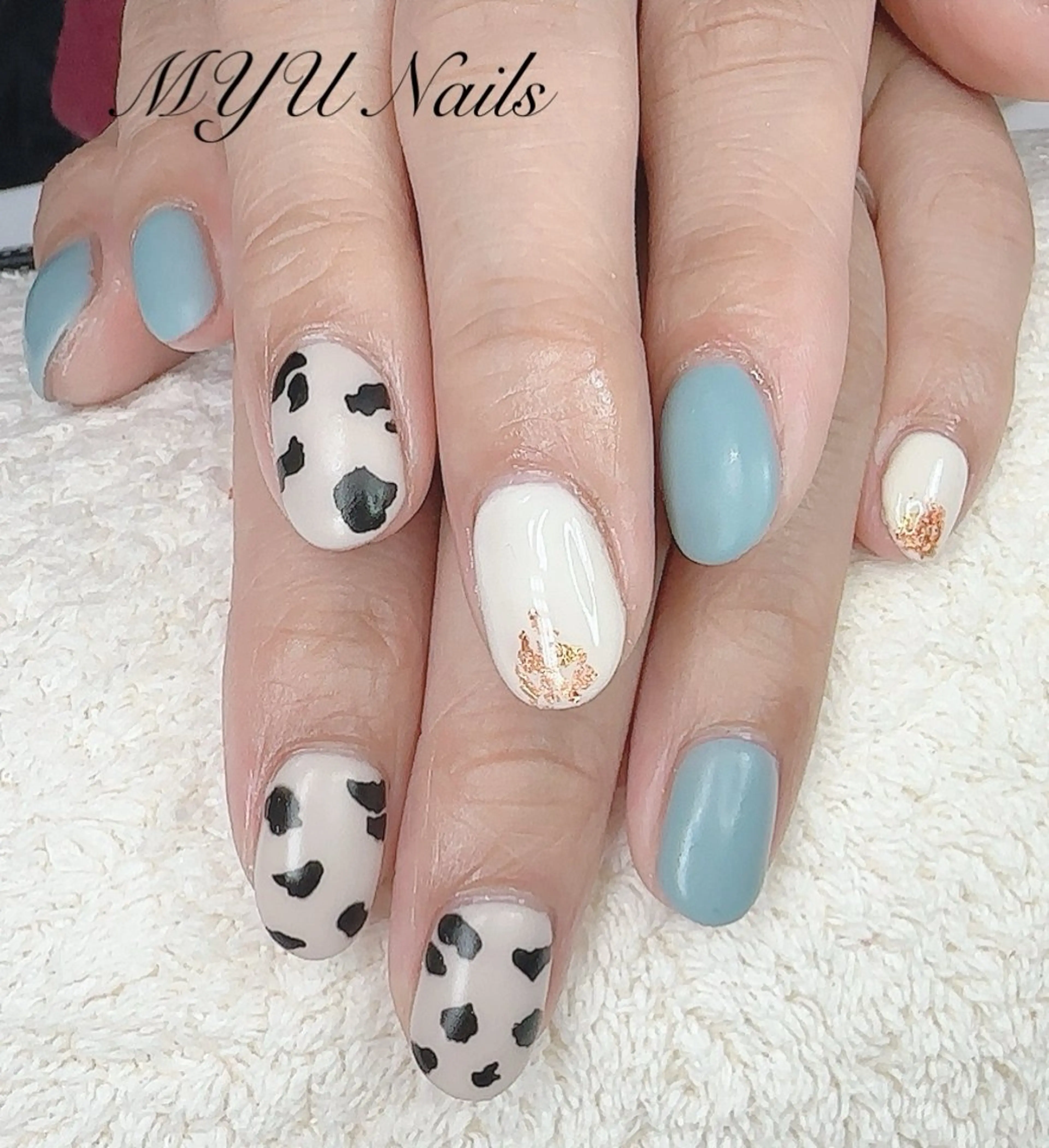 ネイル ニュアンスネイル ハンドネイル ニュアンスネイル🌈 MYU Nailsのネイルデザイン