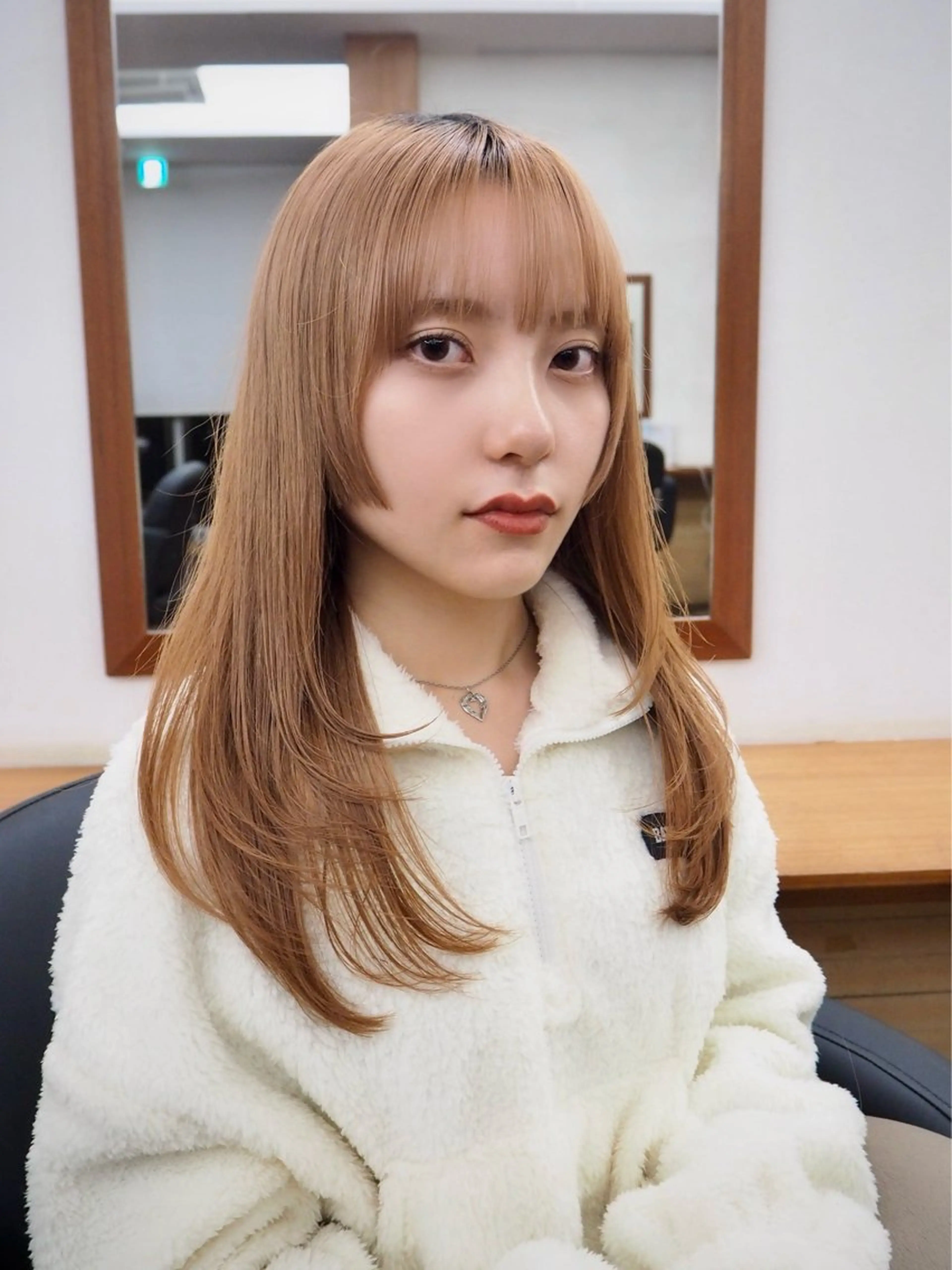 セミロング カラー カット ヘアカラー トリートメント Paddle所属・似合わせレイヤー/ ニュアンスパーマ高倉のヘアスタイル