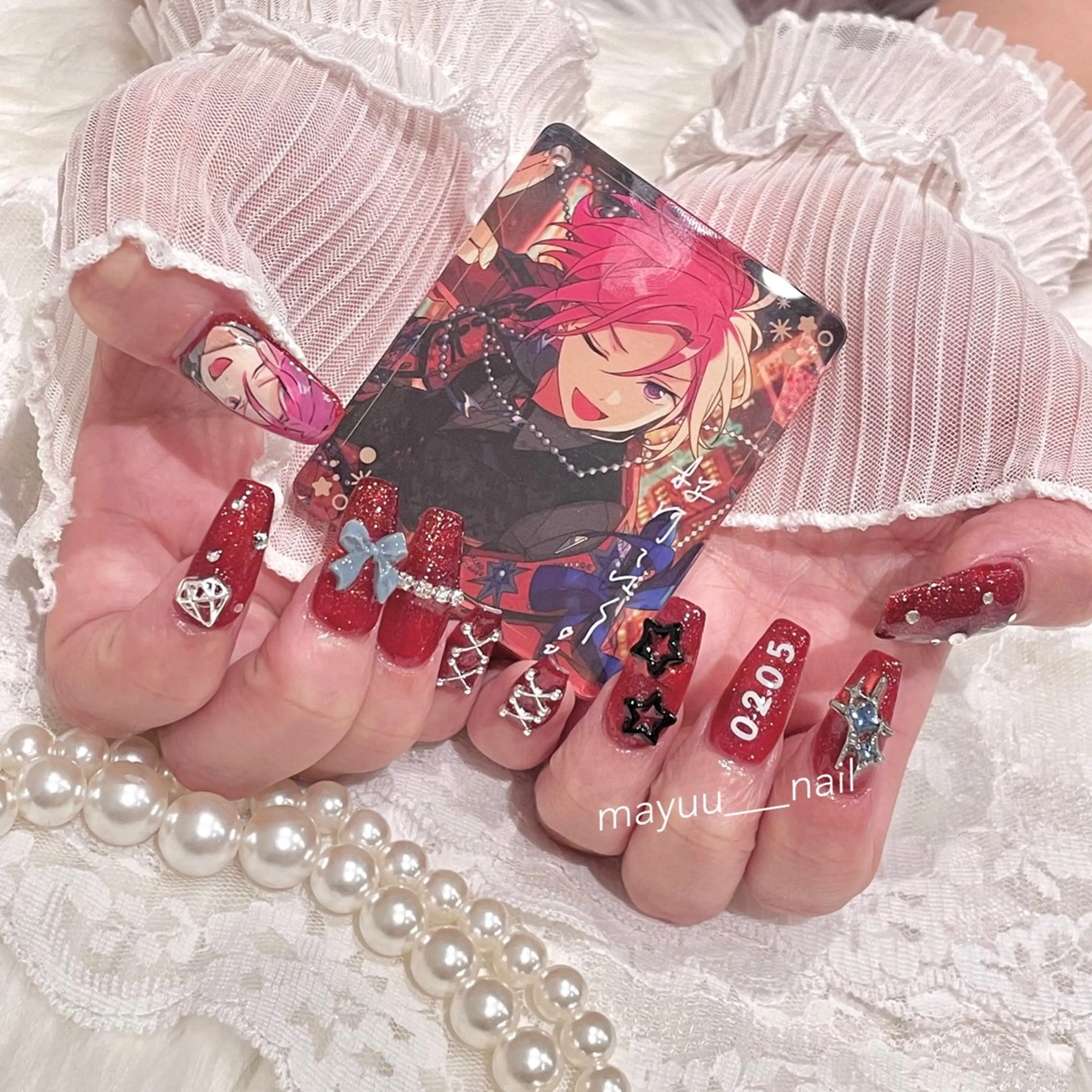 ネイル 🎀 Mayu 🎀痛ネイルのネイルデザイン