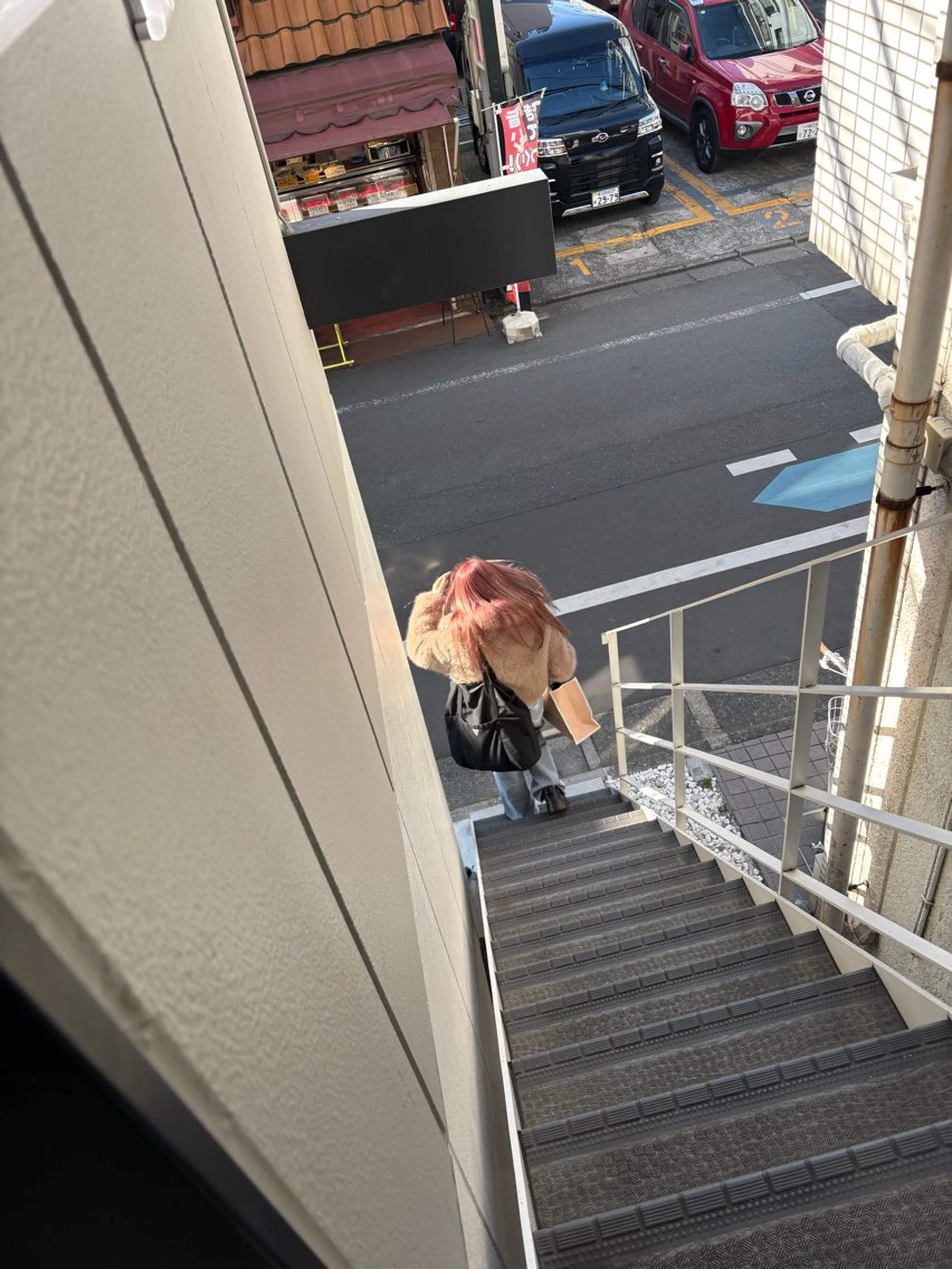 ロング カラー ヘアカラー イマイ リサのヘアスタイル