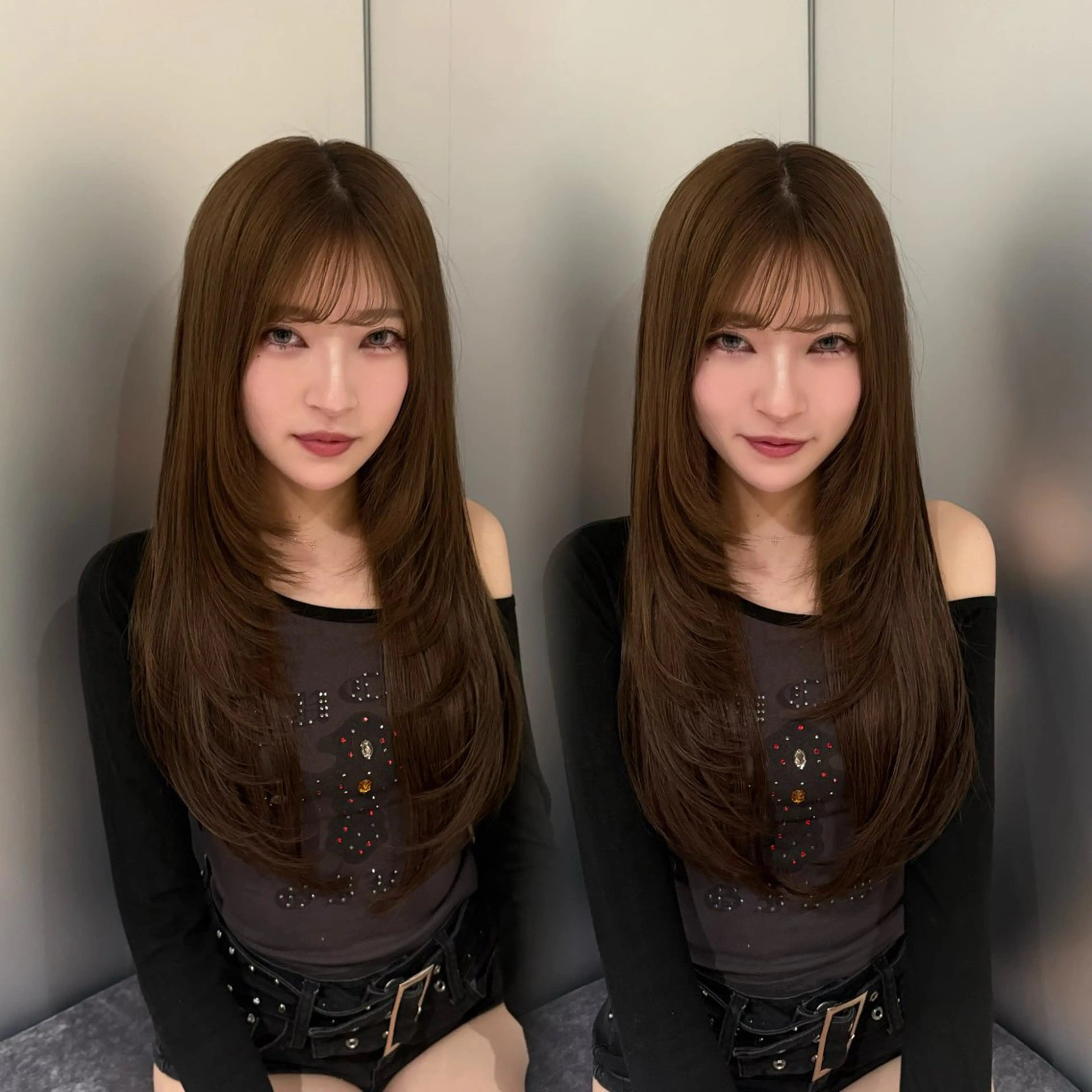 ロング カット エクステ エクステ/髪質改善 HARUKA🎀のヘアスタイル