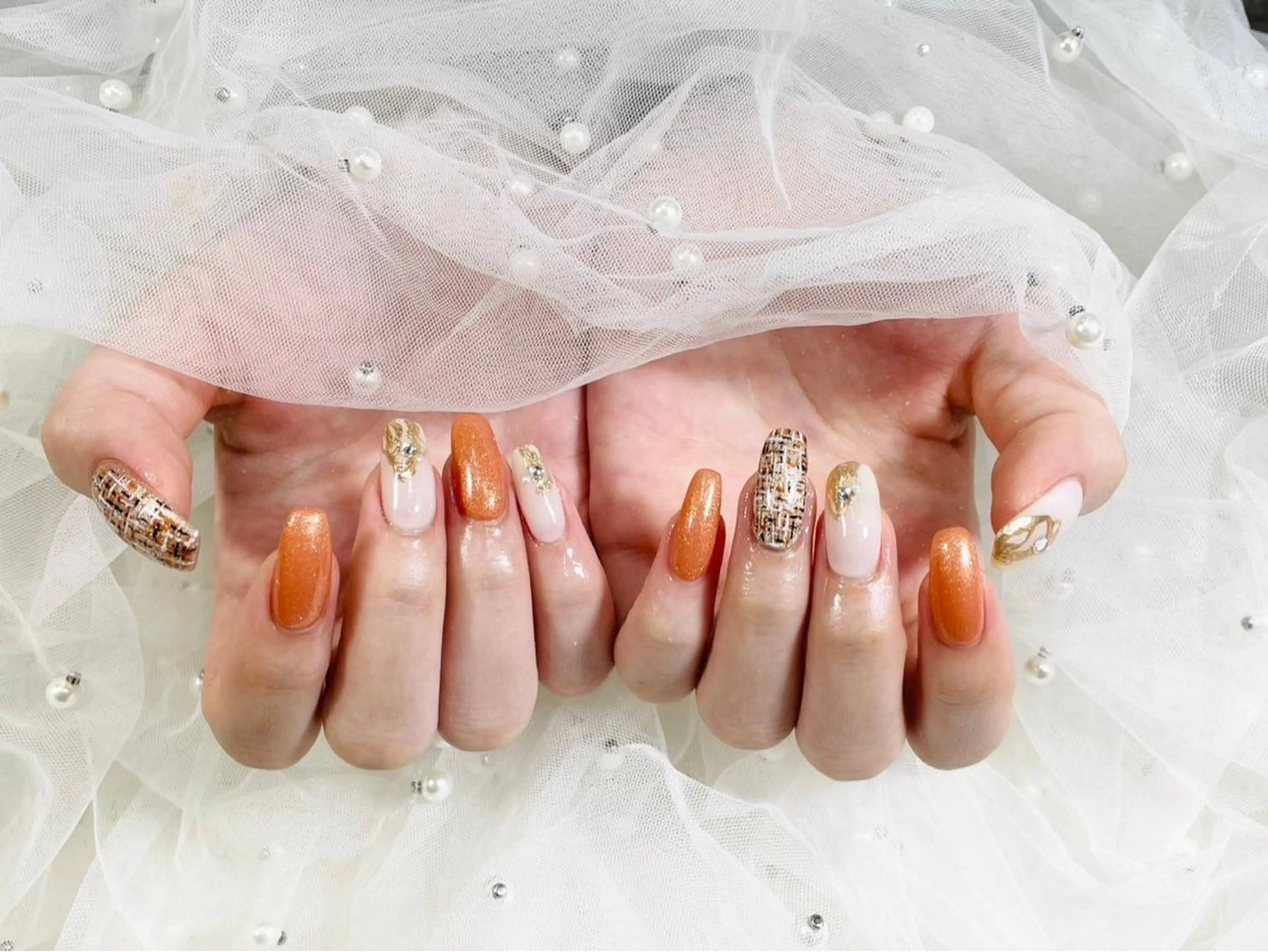 ネイル ハンドネイル Nami ‧₊💎.*˚のネイルデザイン