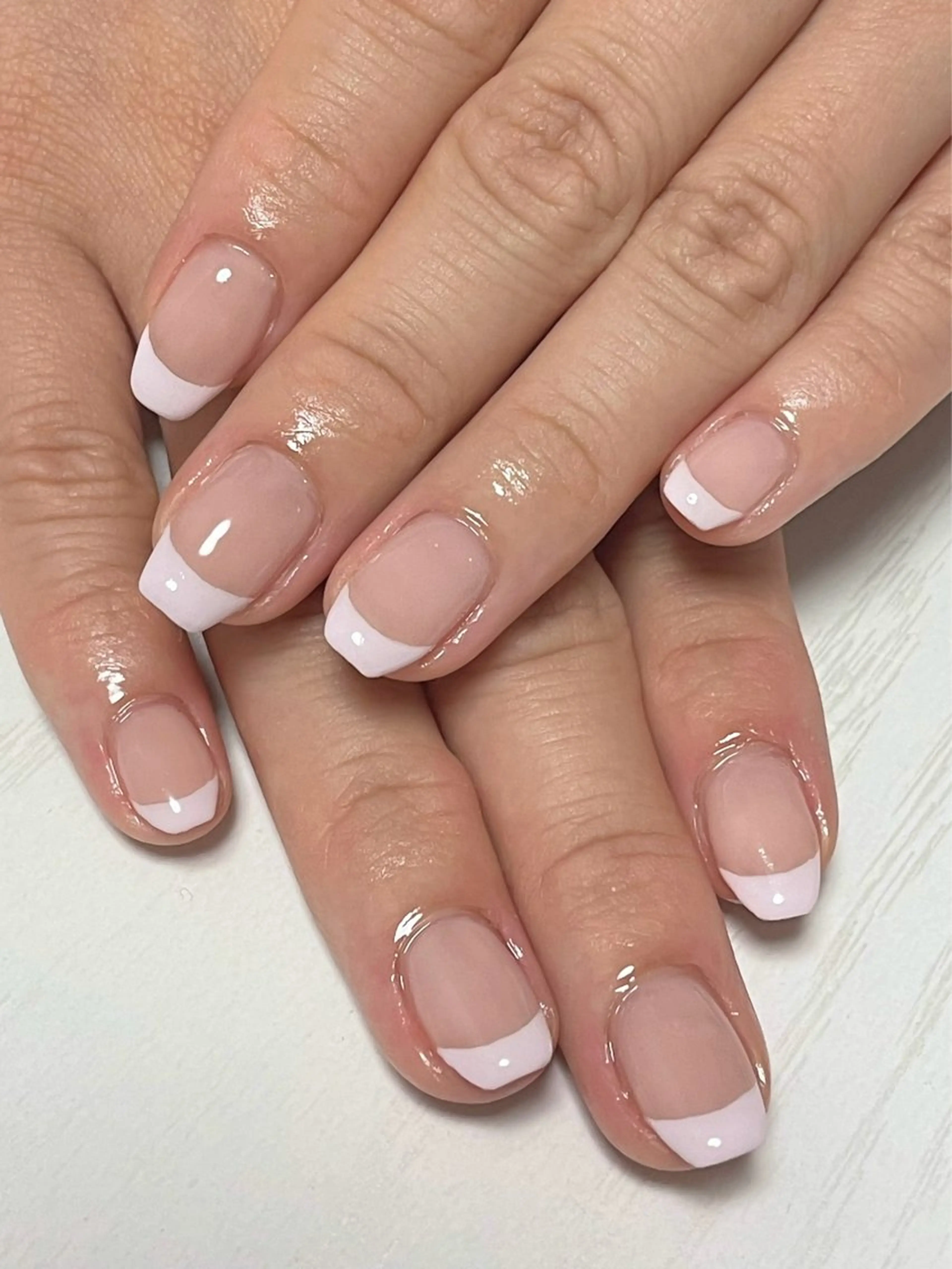 ネイル フレンチネイル ピンク yuki｜４月予約 リクエスト受付中のネイルデザイン