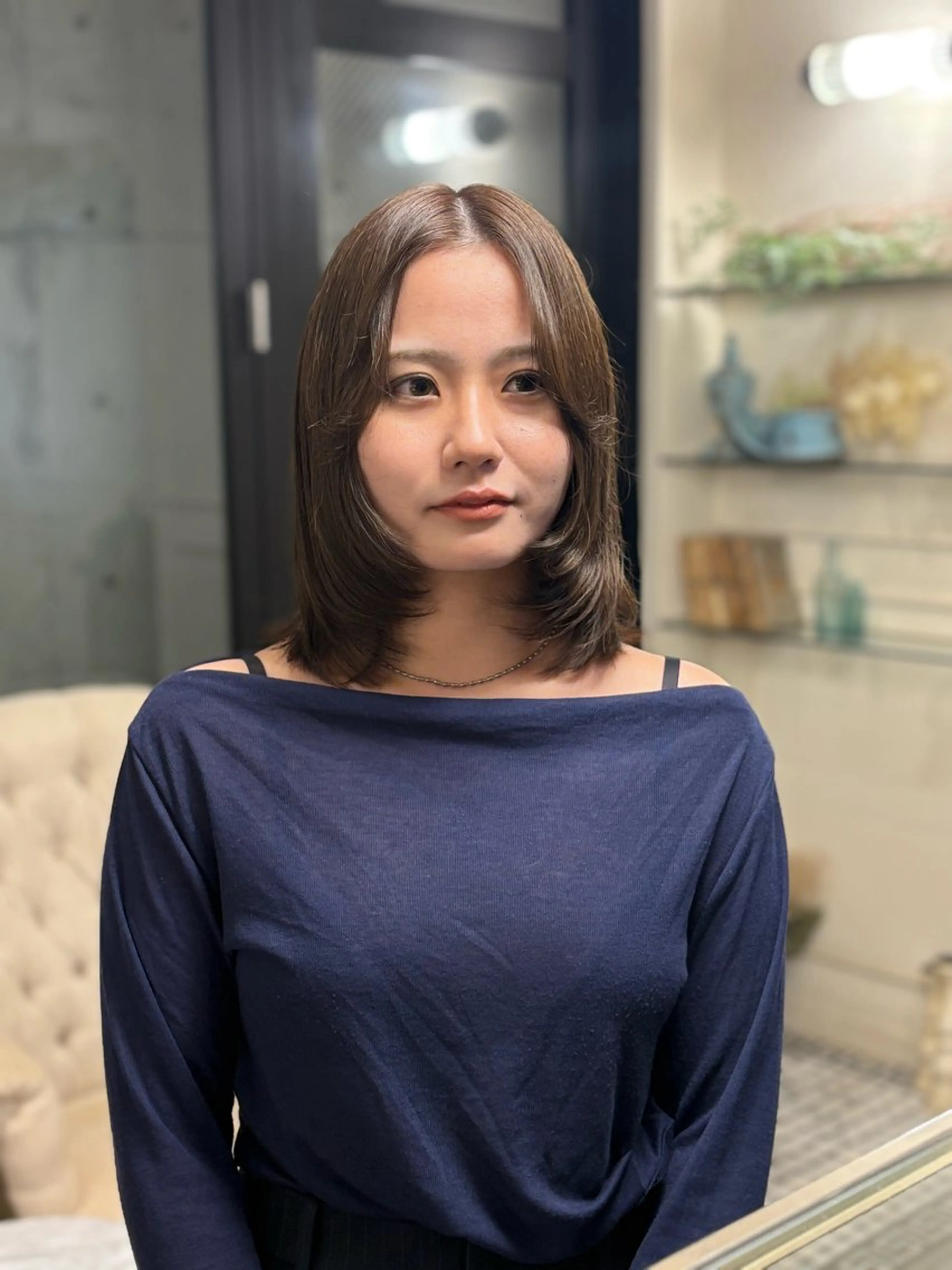 カット＋ワンカラーの写真