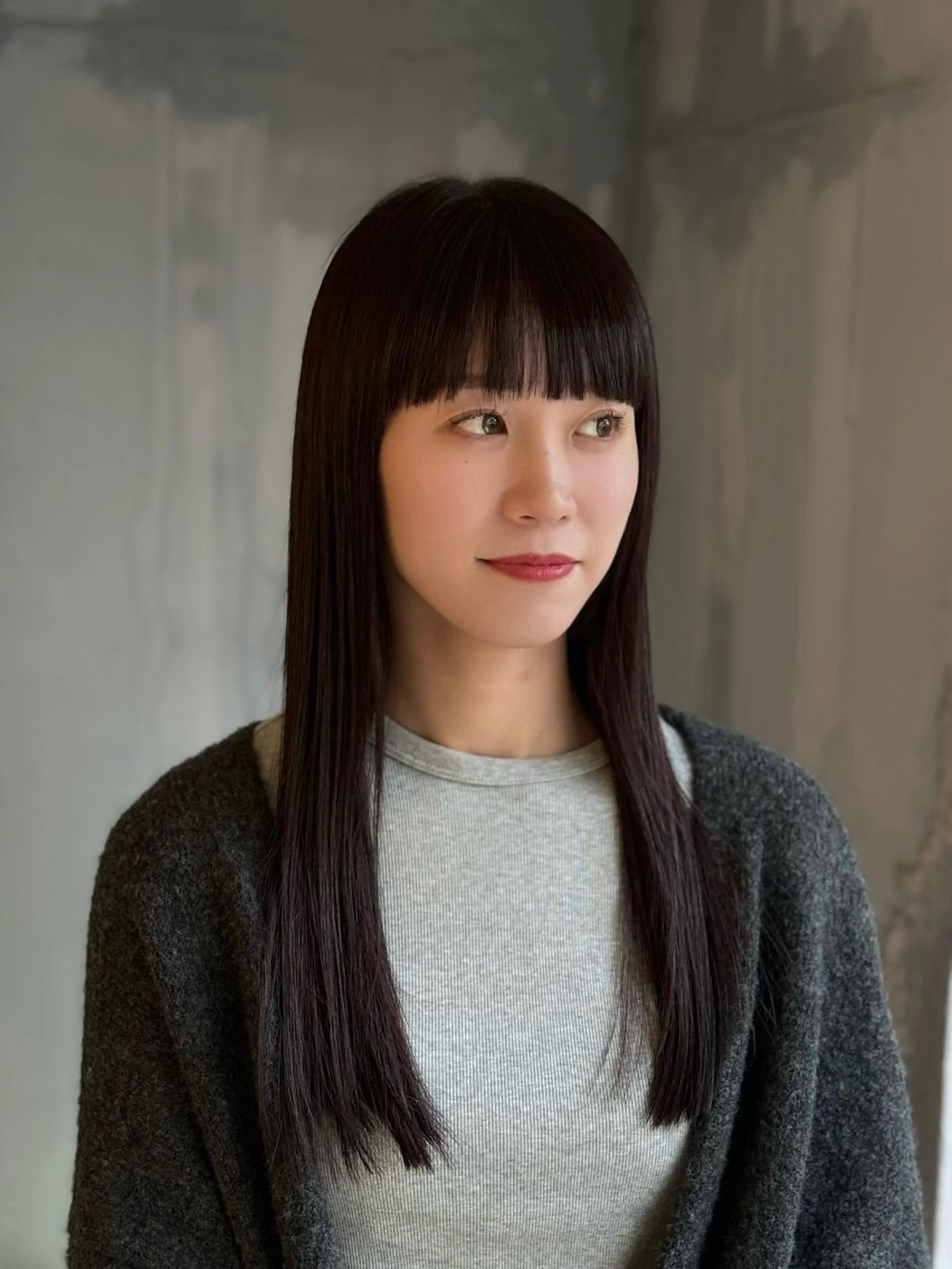 ロング カット 縮毛矯正 ウルフ/レイヤー /髪質改善　ナユタのヘアスタイル