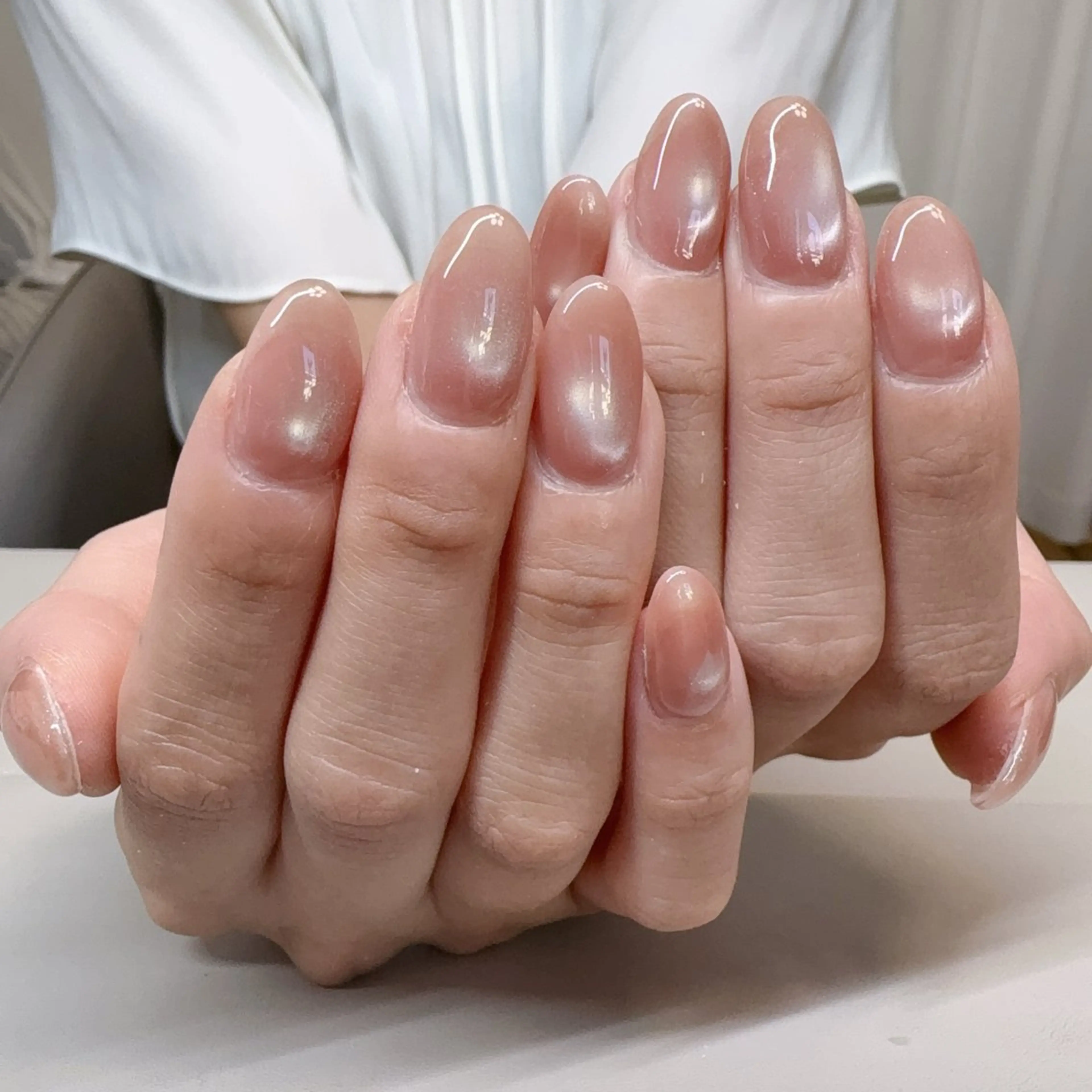 ネイル アニマル柄 べっ甲ネイル ブラウン ジェルネイル ハロウィン Rika  nail cocoのネイルデザイン