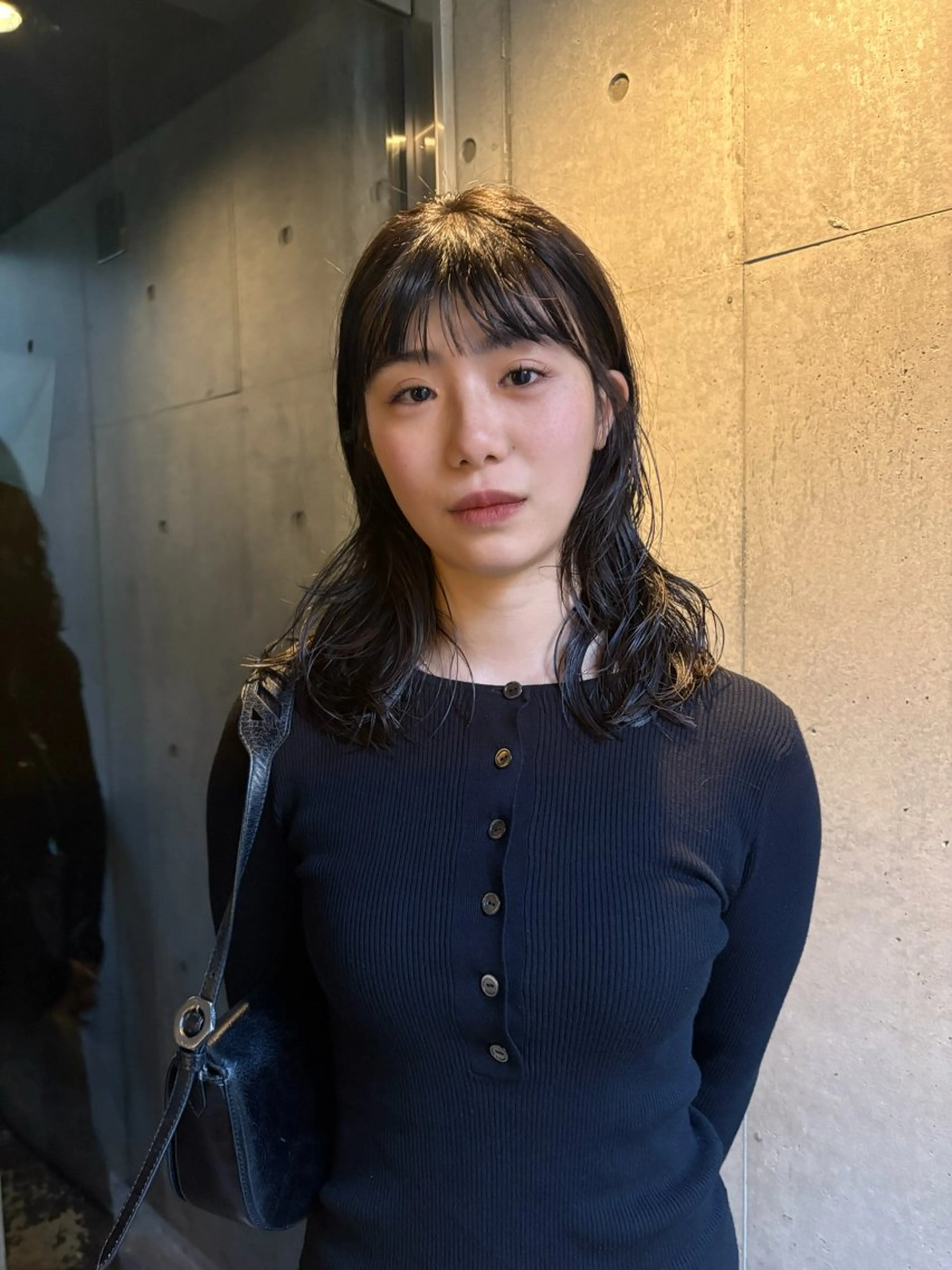 ミディアム パーマ ミディアムパーマ カット パーマ ボブ/レイヤーカット ✂︎ AYUMIのヘアスタイル