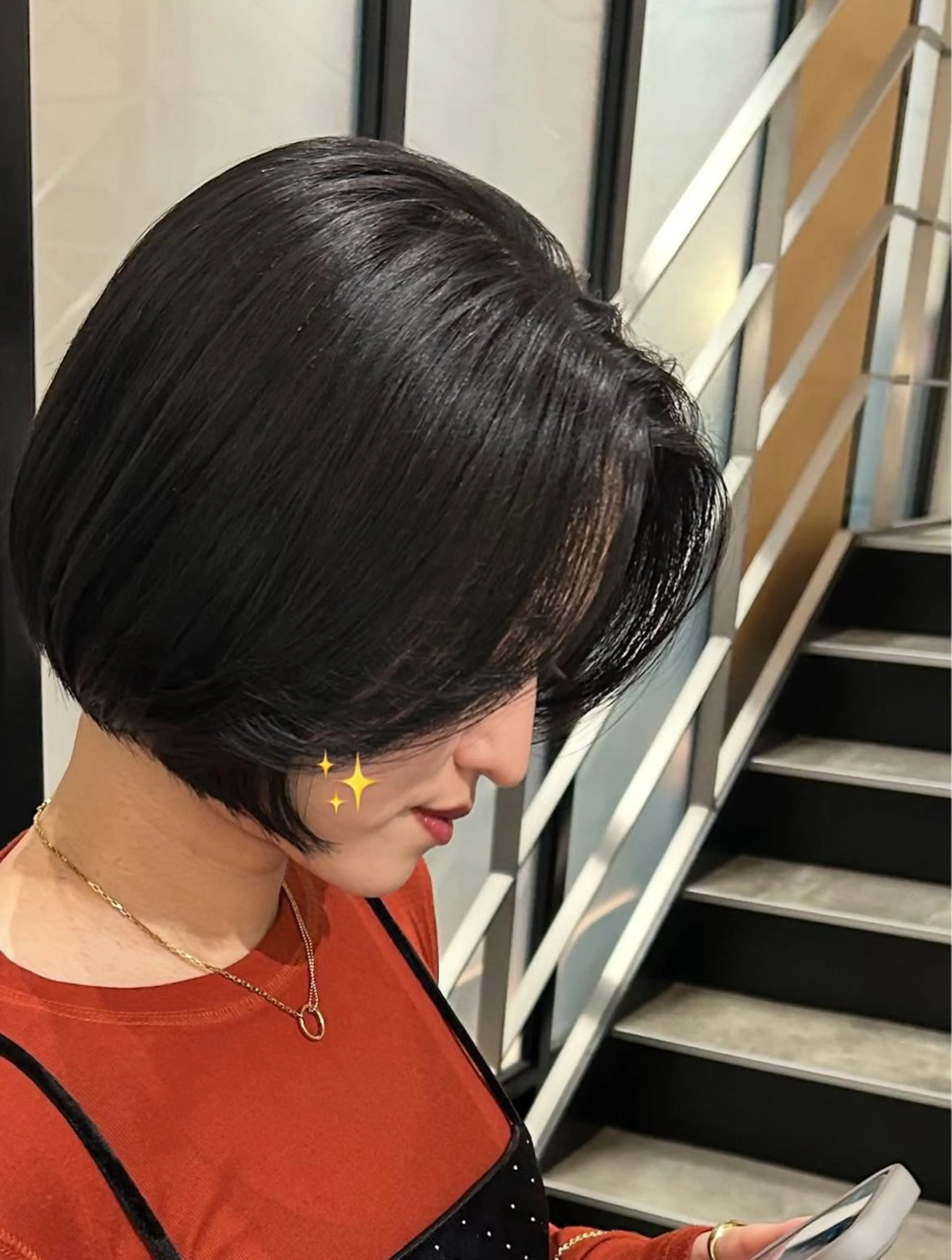 ミディアム カラー カット ヘアカラー stylist 🌸 kana.のヘアスタイル