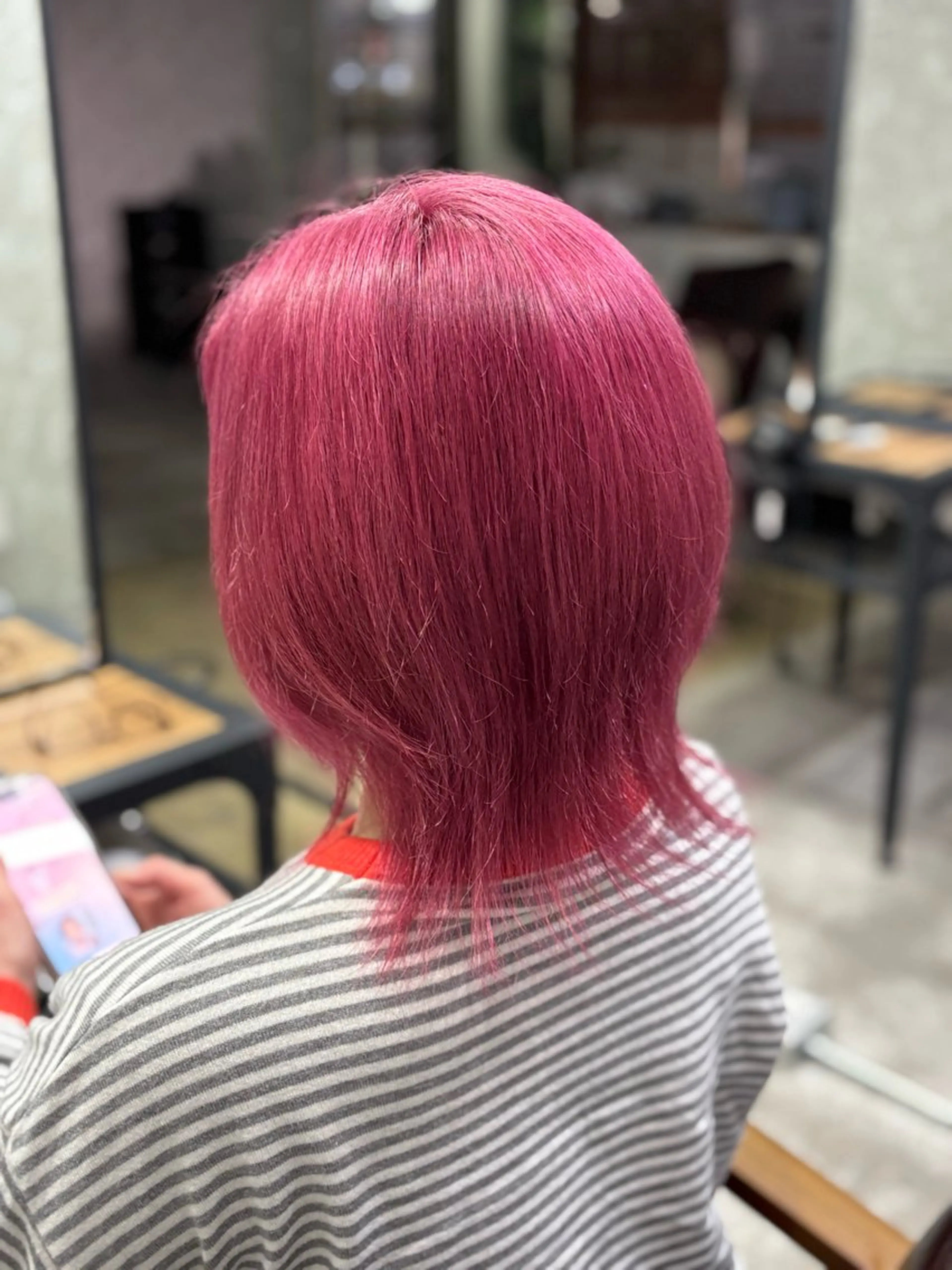 ミディアム ヘアカラー トリートメント GO GOOD.髪質 改善艶カラー小宮拓海のヘアスタイル