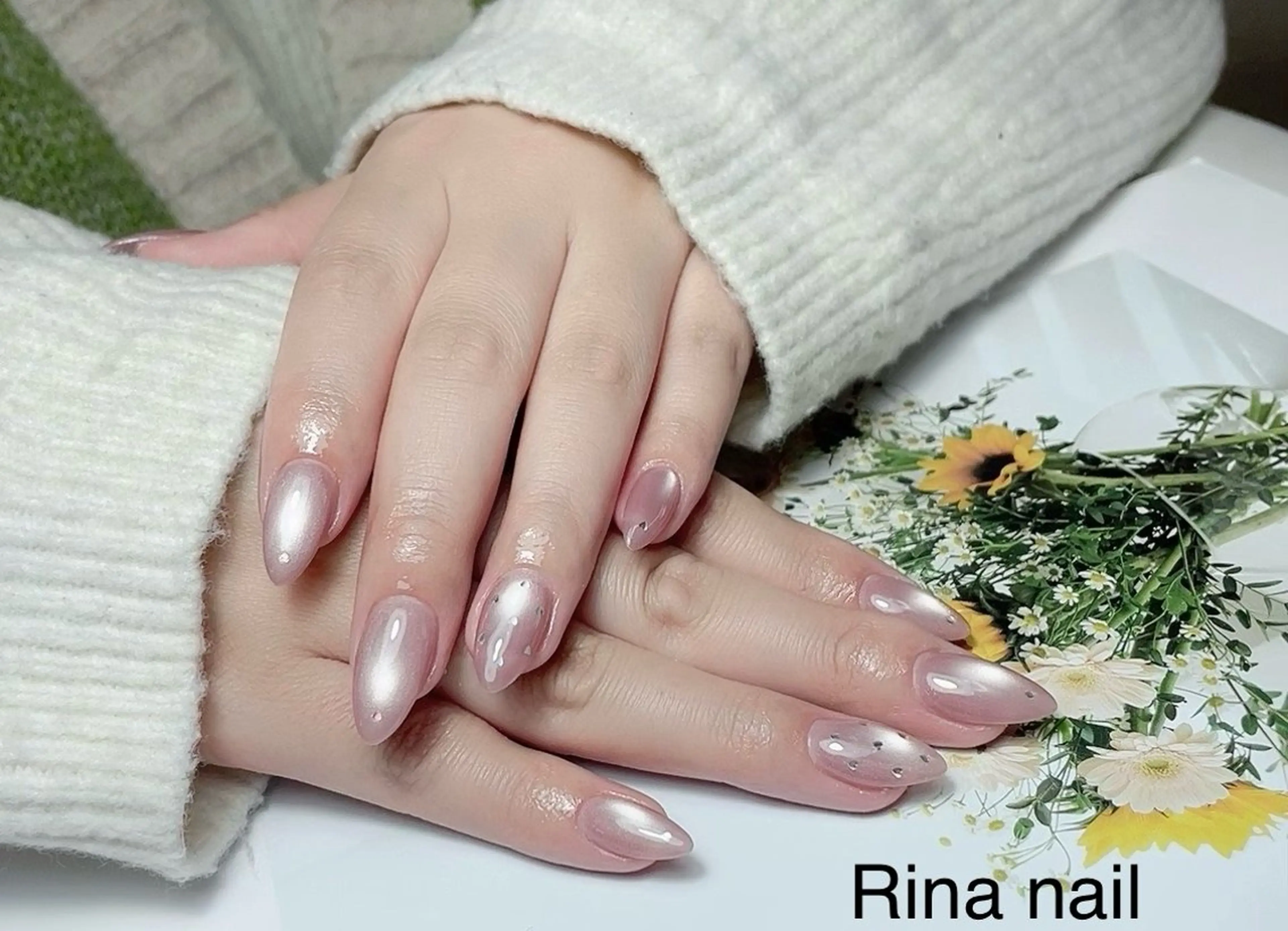 ネイル ハンドネイル リナネイルサロン 松戸八柱所属・リナ ネイルサロンのネイルデザイン