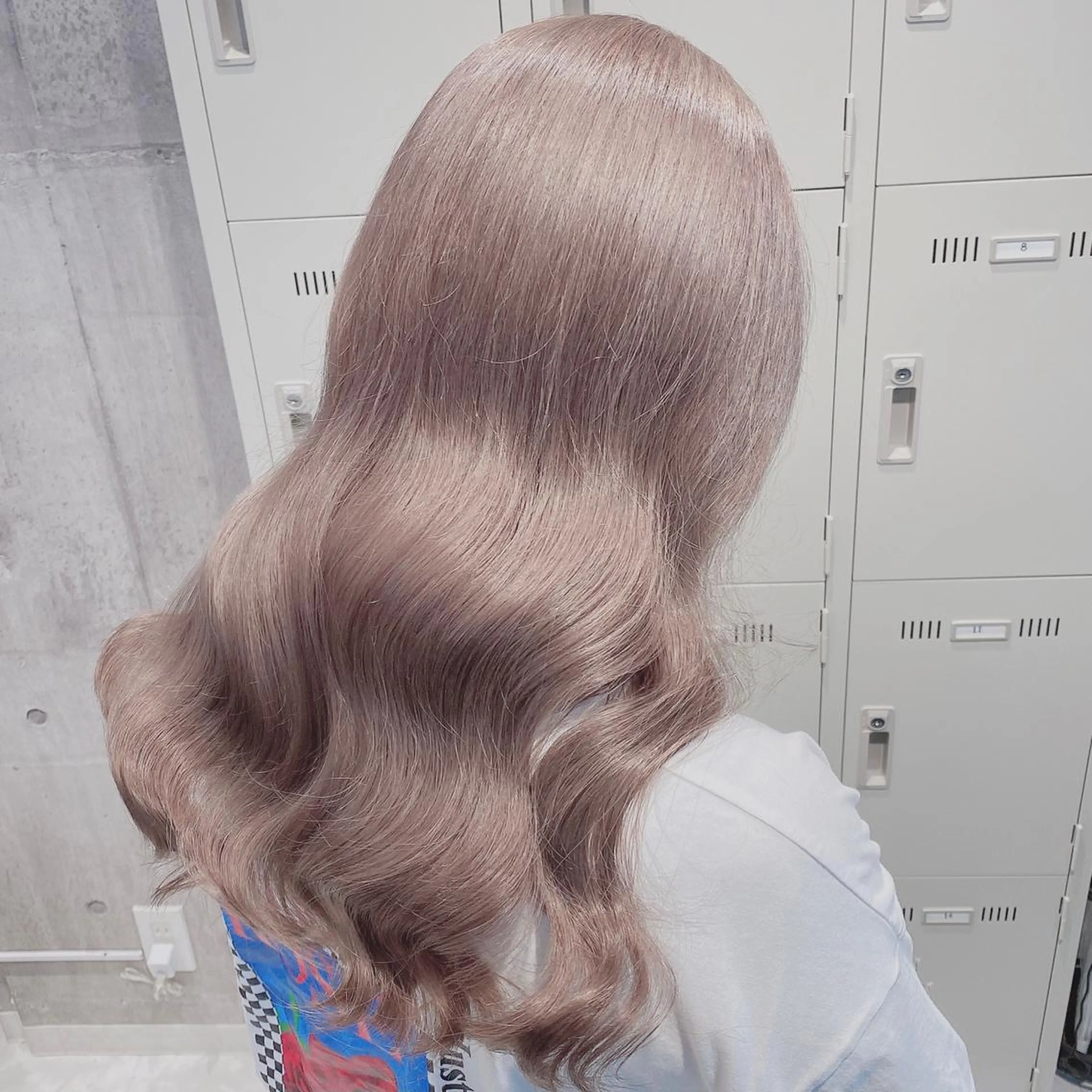 ロング カラー ヘアアレンジ メンズ キッズ マツエク・マツパ ハイトーン美容師 MASATOのヘアスタイル