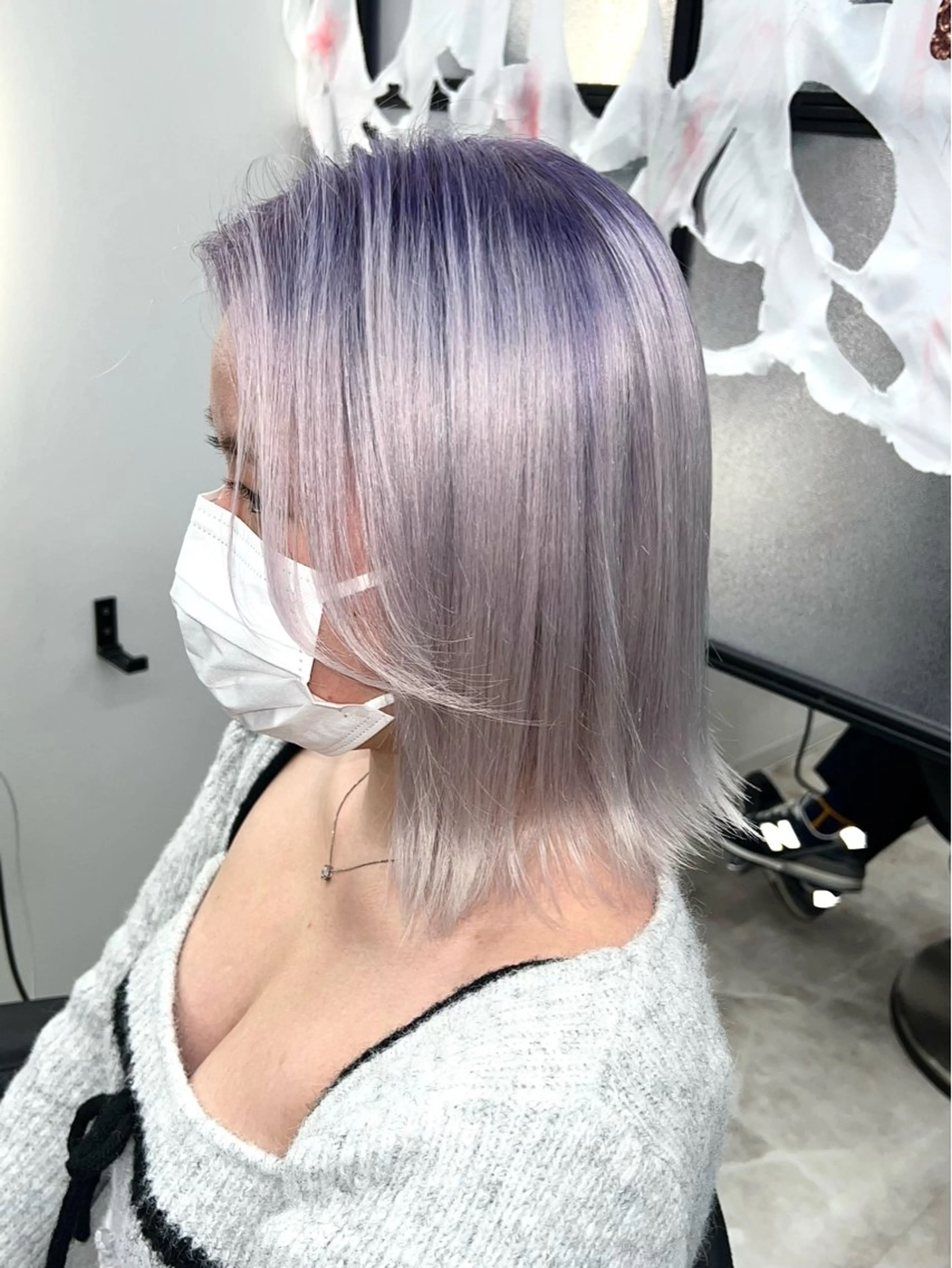 ミディアム カラー デザインカラー Uno. 本気で ヘアに悩む方へ✨のヘアスタイル