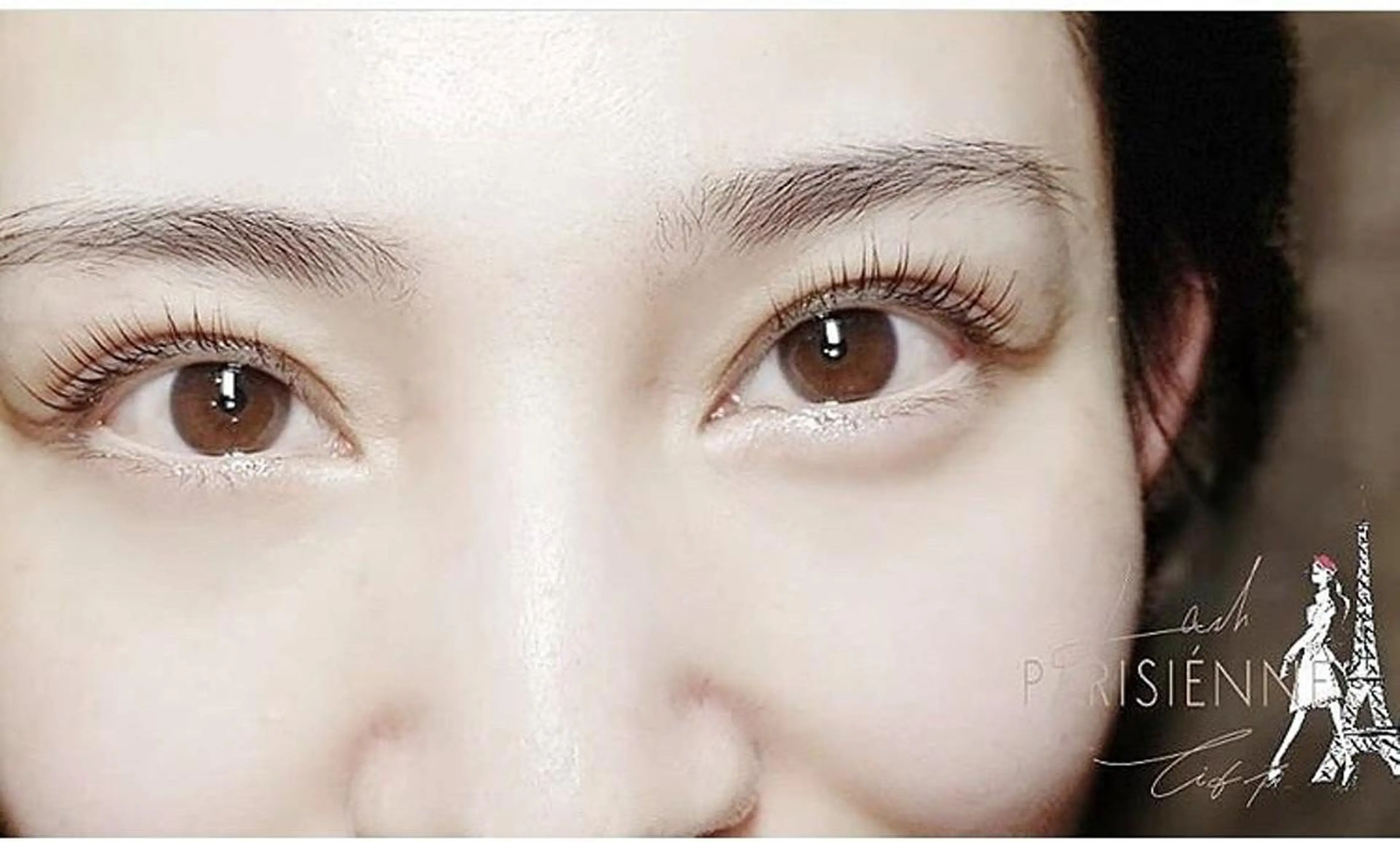 マツエク・マツパ パリジェンヌラッシュリフト 一重×まつ毛パーマ M SAORIのマツエク・マツパデザイン