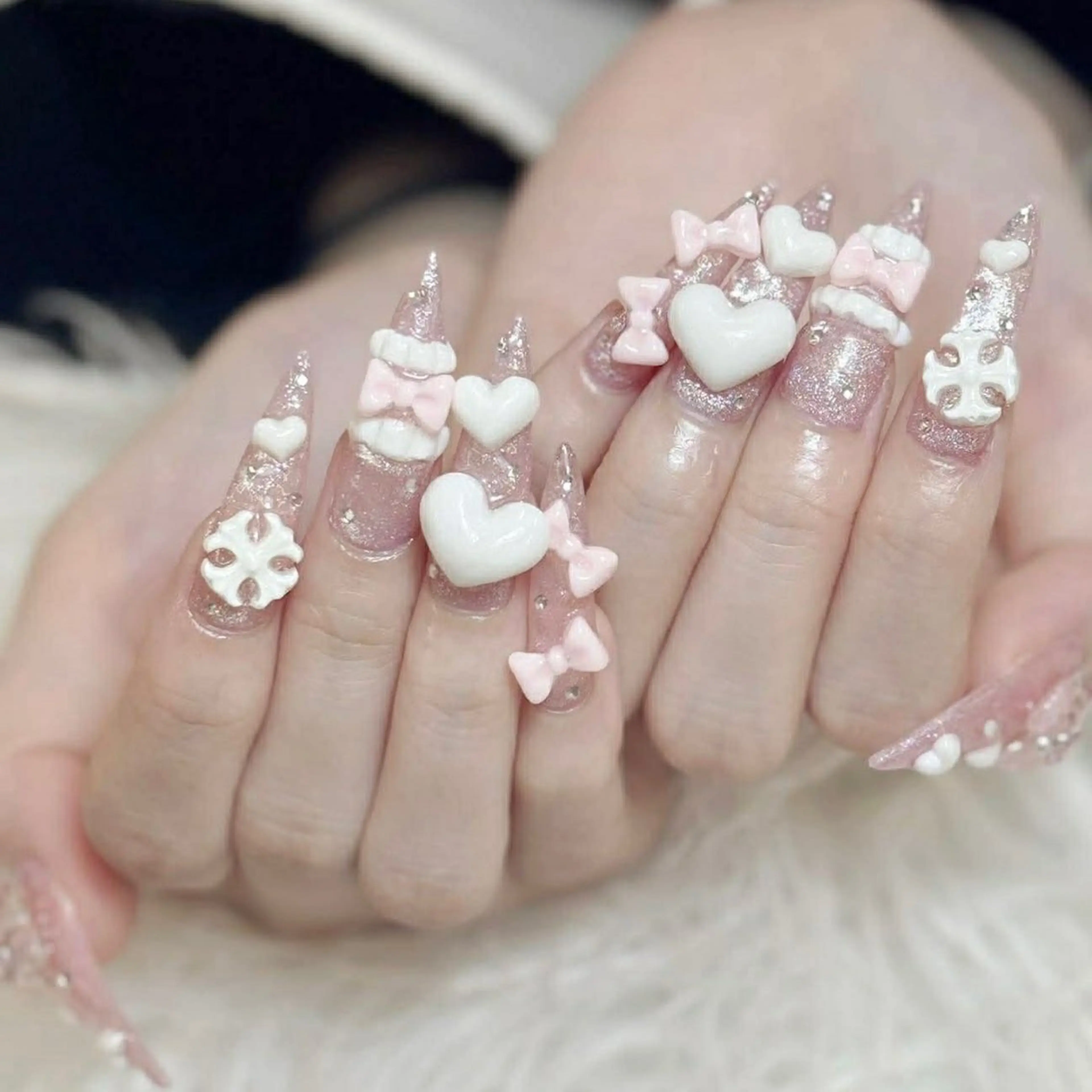 ネイル ハンドネイル ANH NAIL ゴテゴテ専門店💎のネイルデザイン