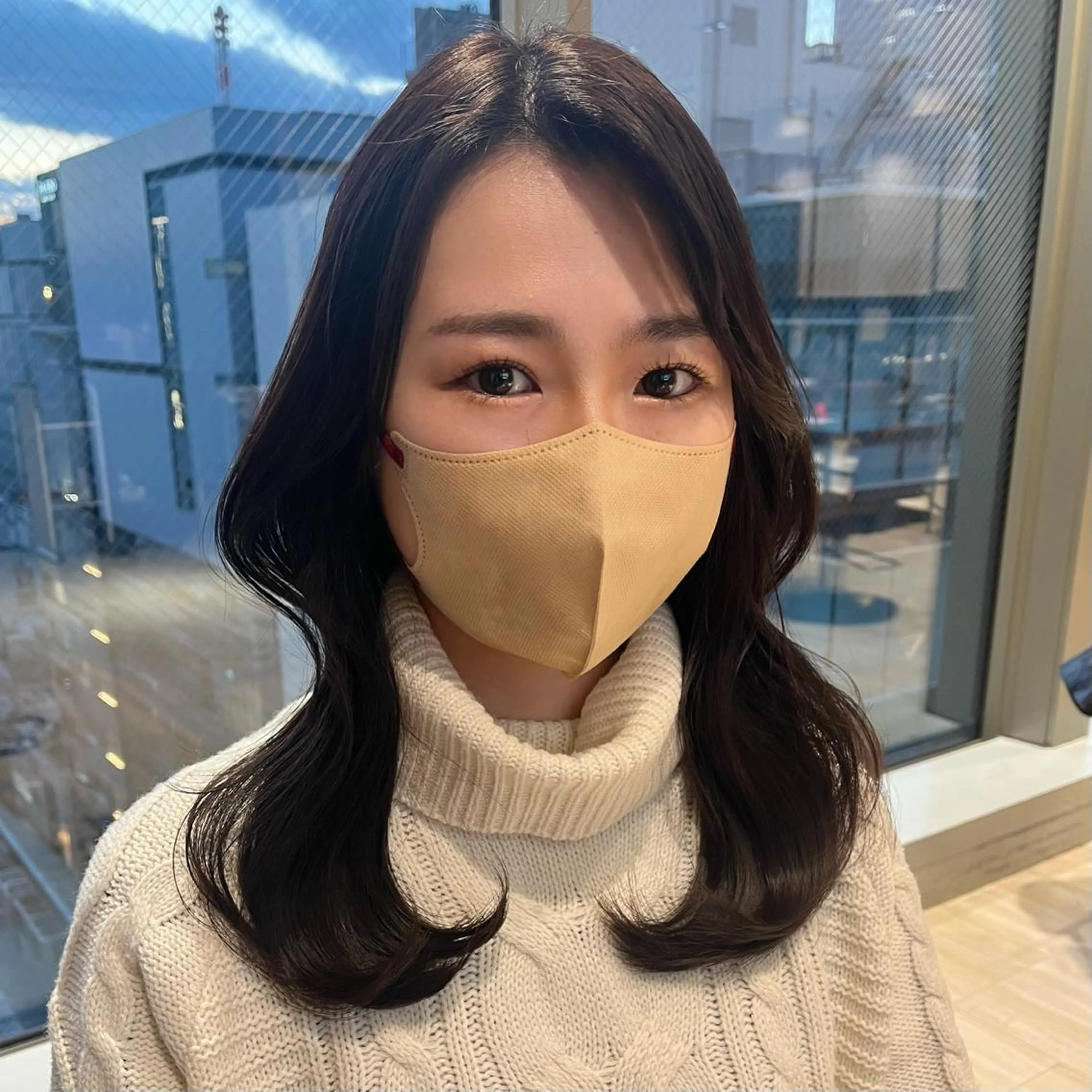 ロング カラー くびれヘア 早朝セット☀️ レイヤー/Momoのヘアスタイル