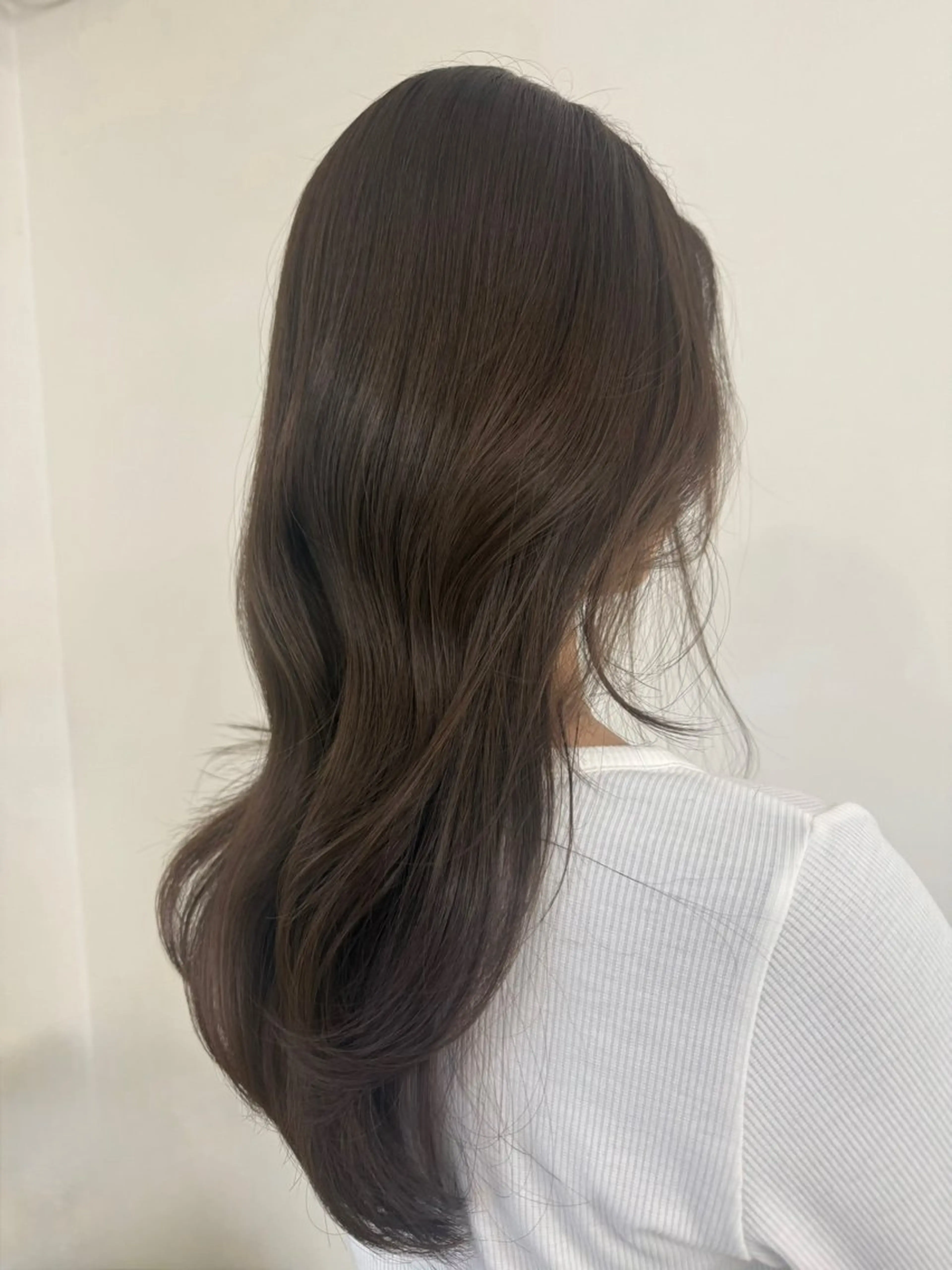 セミロング カット ヘアカラー Rinka/レイヤー /透明感カラーのヘアスタイル