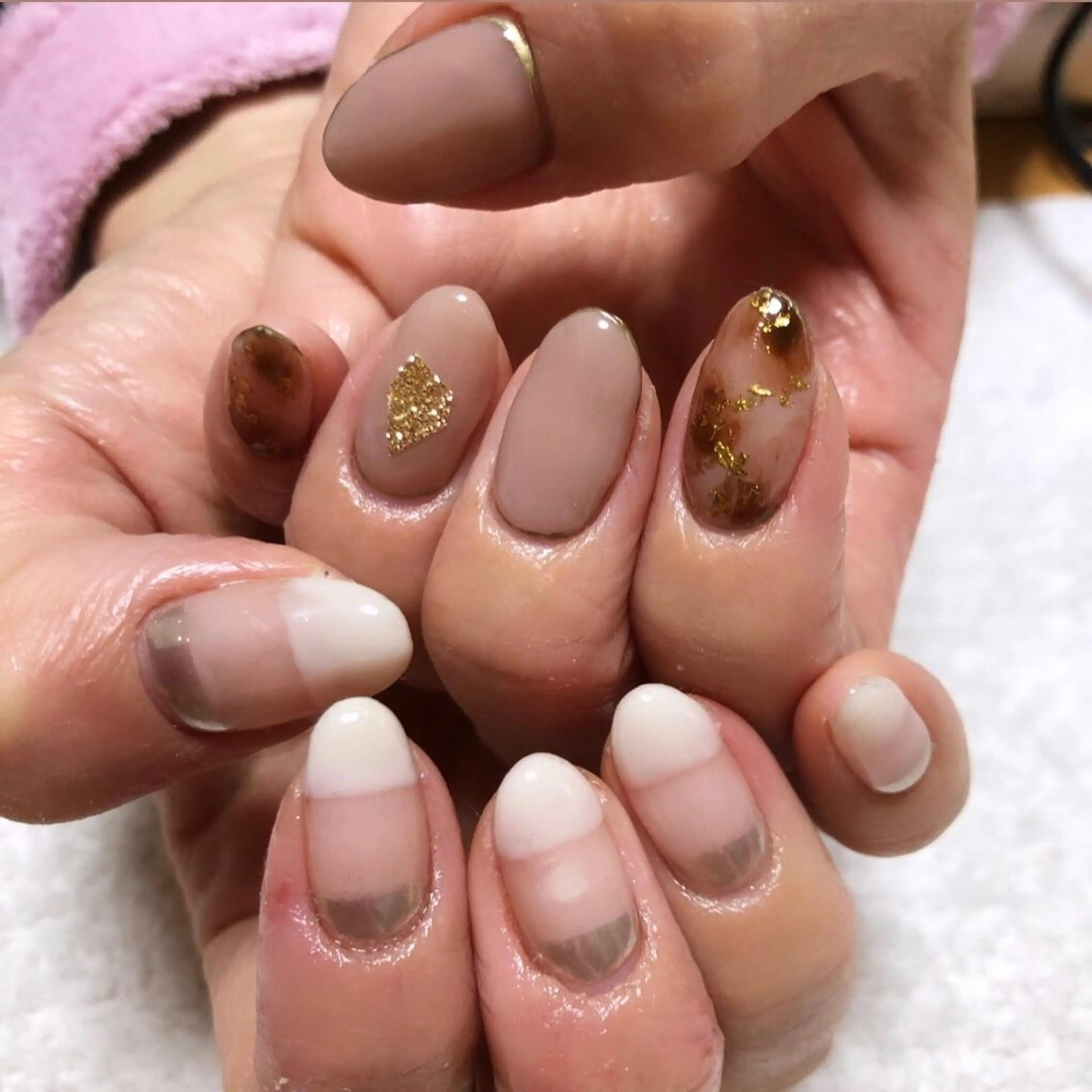ネイル private_ salon.Leaのネイルデザイン