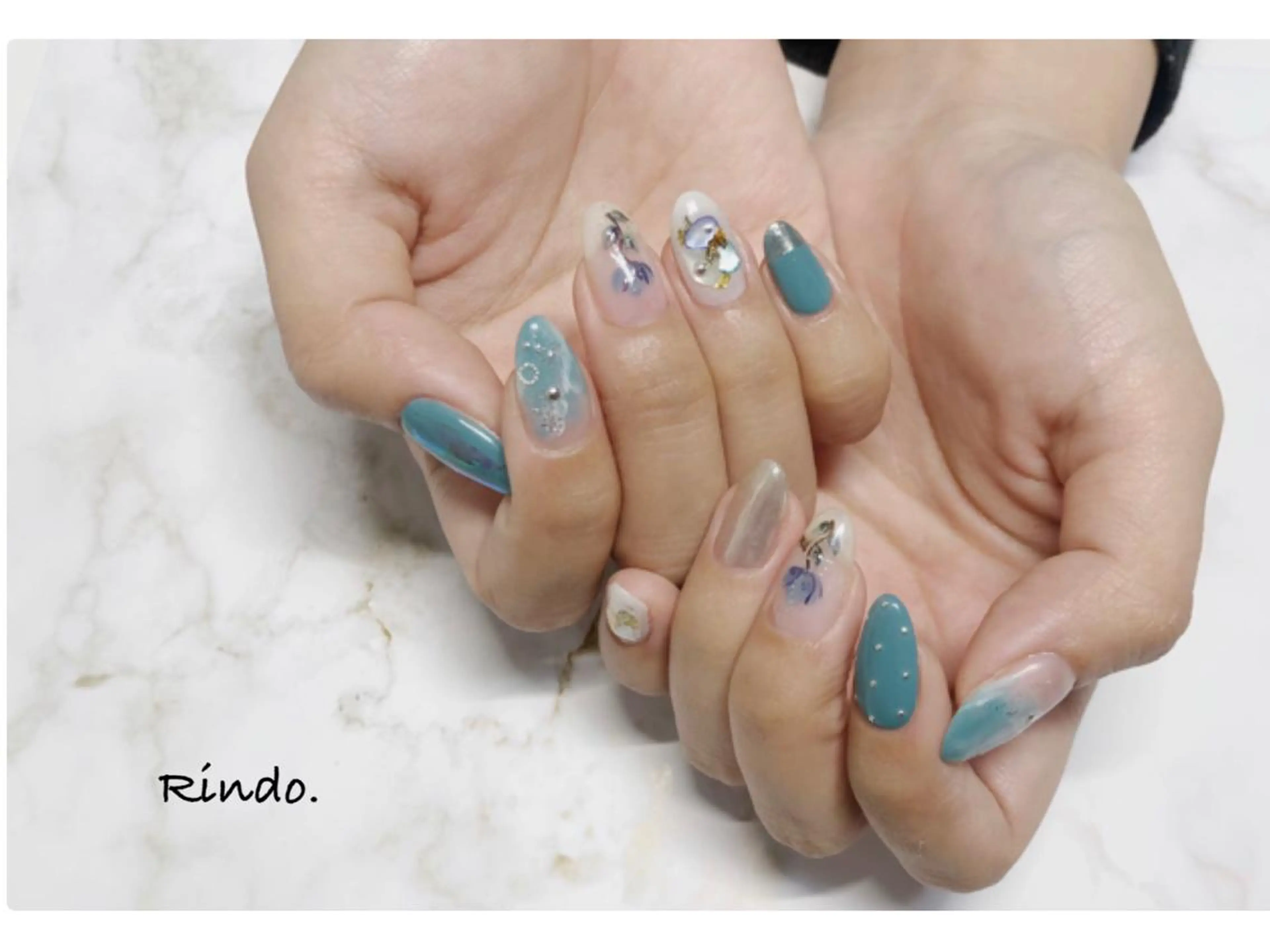 ネイル ハンドネイル Rindo.ネイル ♡耳つぼジュエリーのその他イメージ