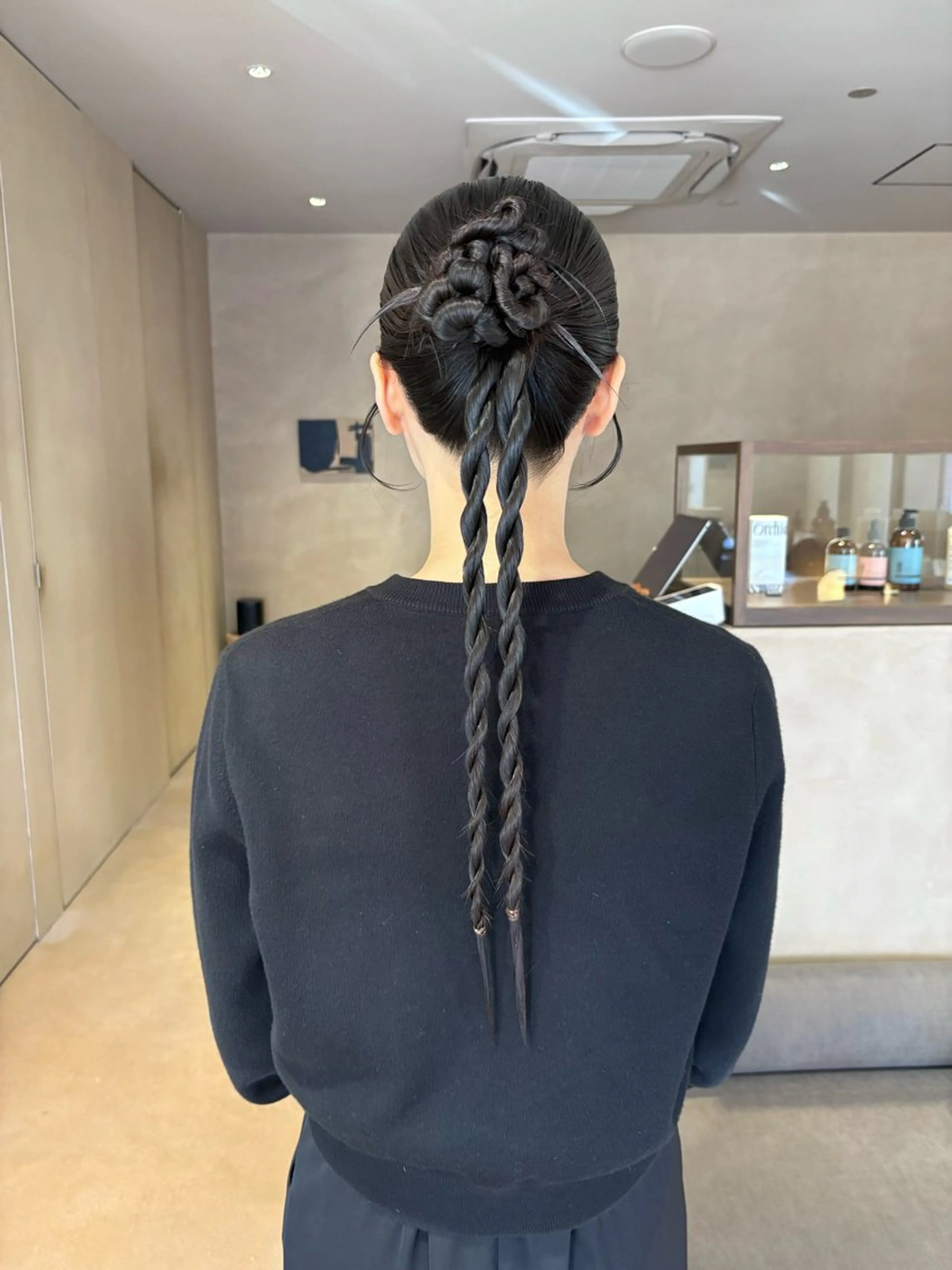 ヘアアレンジ ヘアセット ボブ/ヘアセット 結婚式卒業式アレンジのヘアスタイル