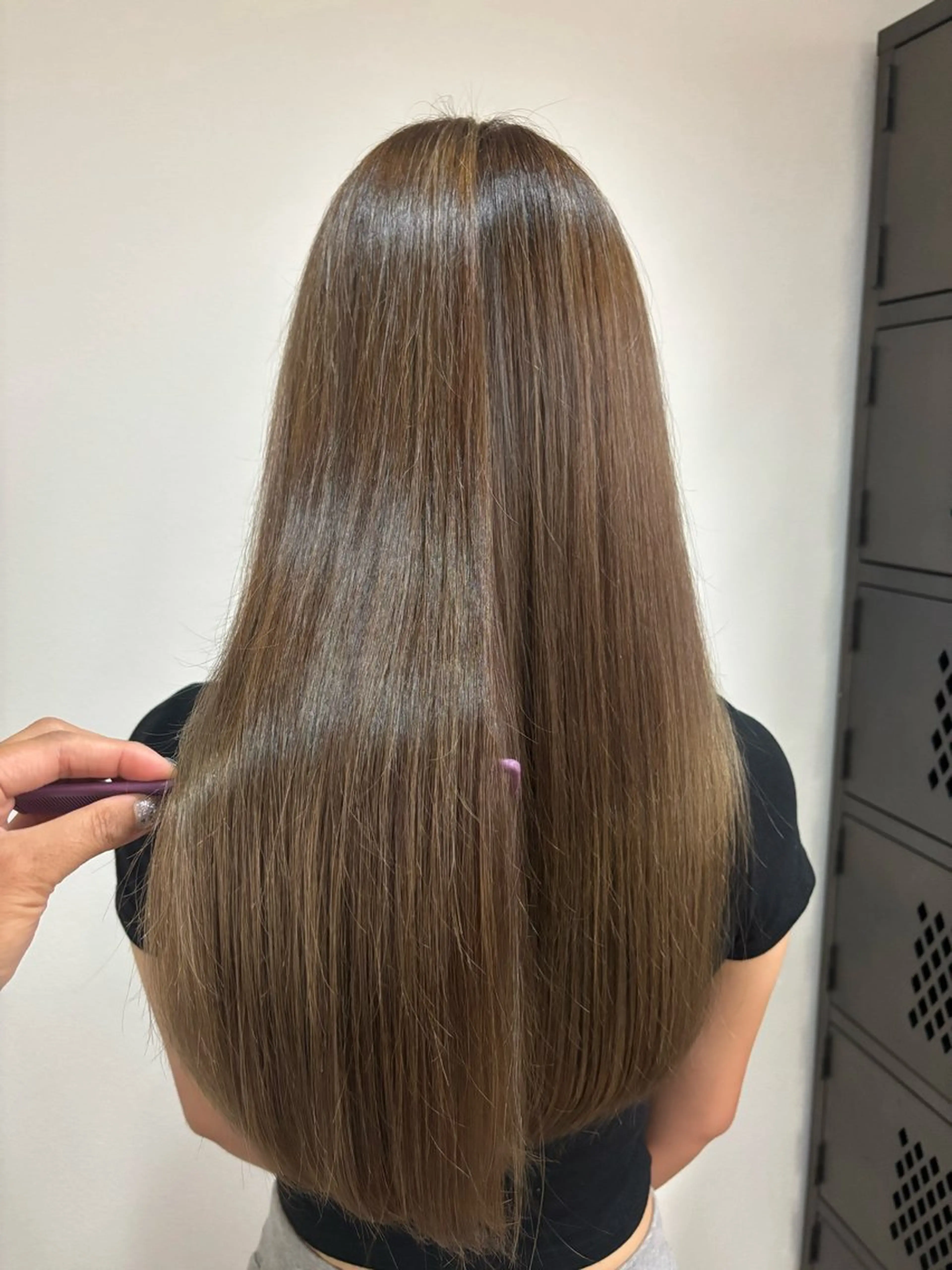 ダメージレスカラー➕トリートメントの写真