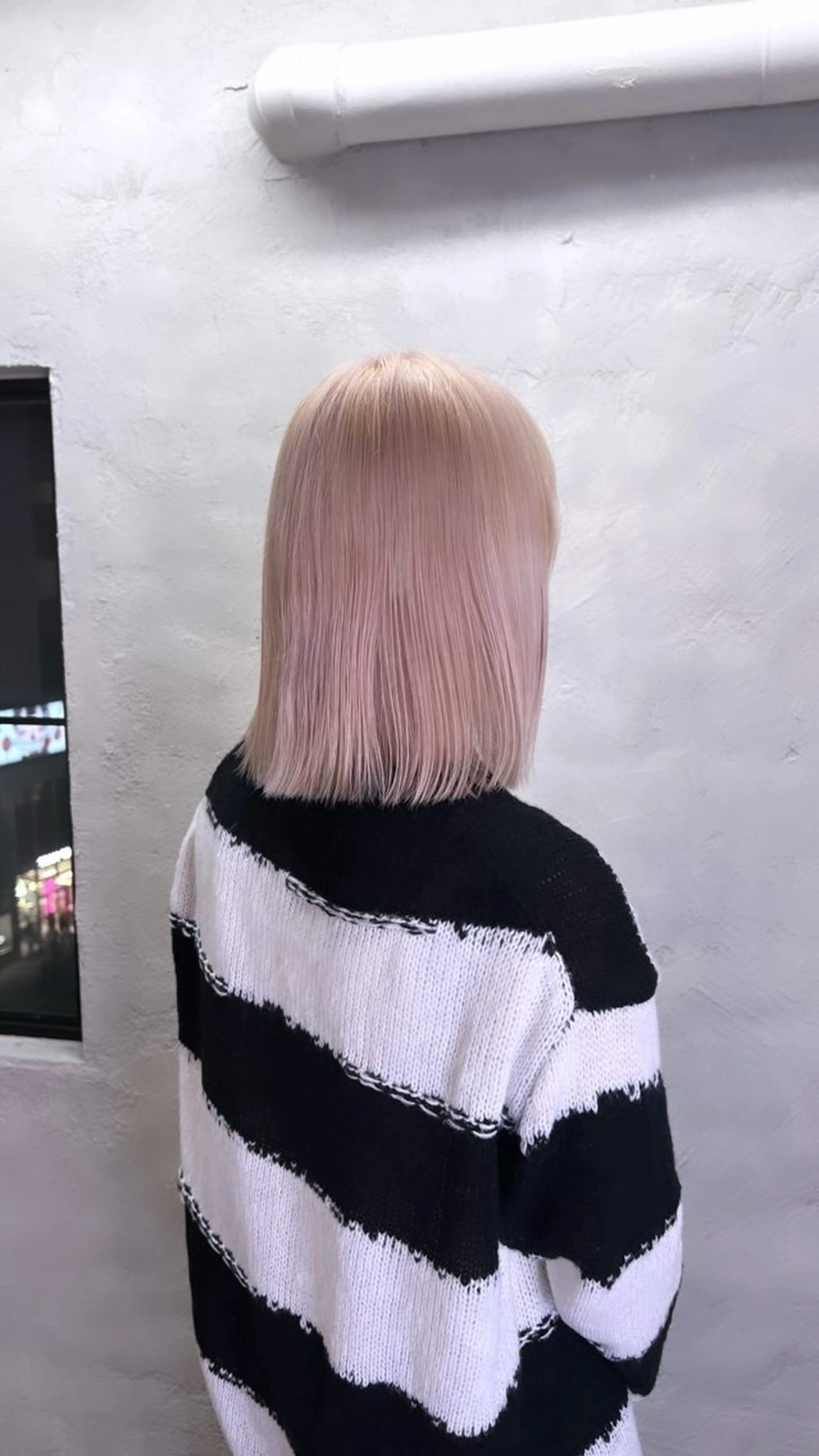 ミディアム カラー 💫色落ちまで可愛い ブリーチ💫ユウゴのヘアスタイル