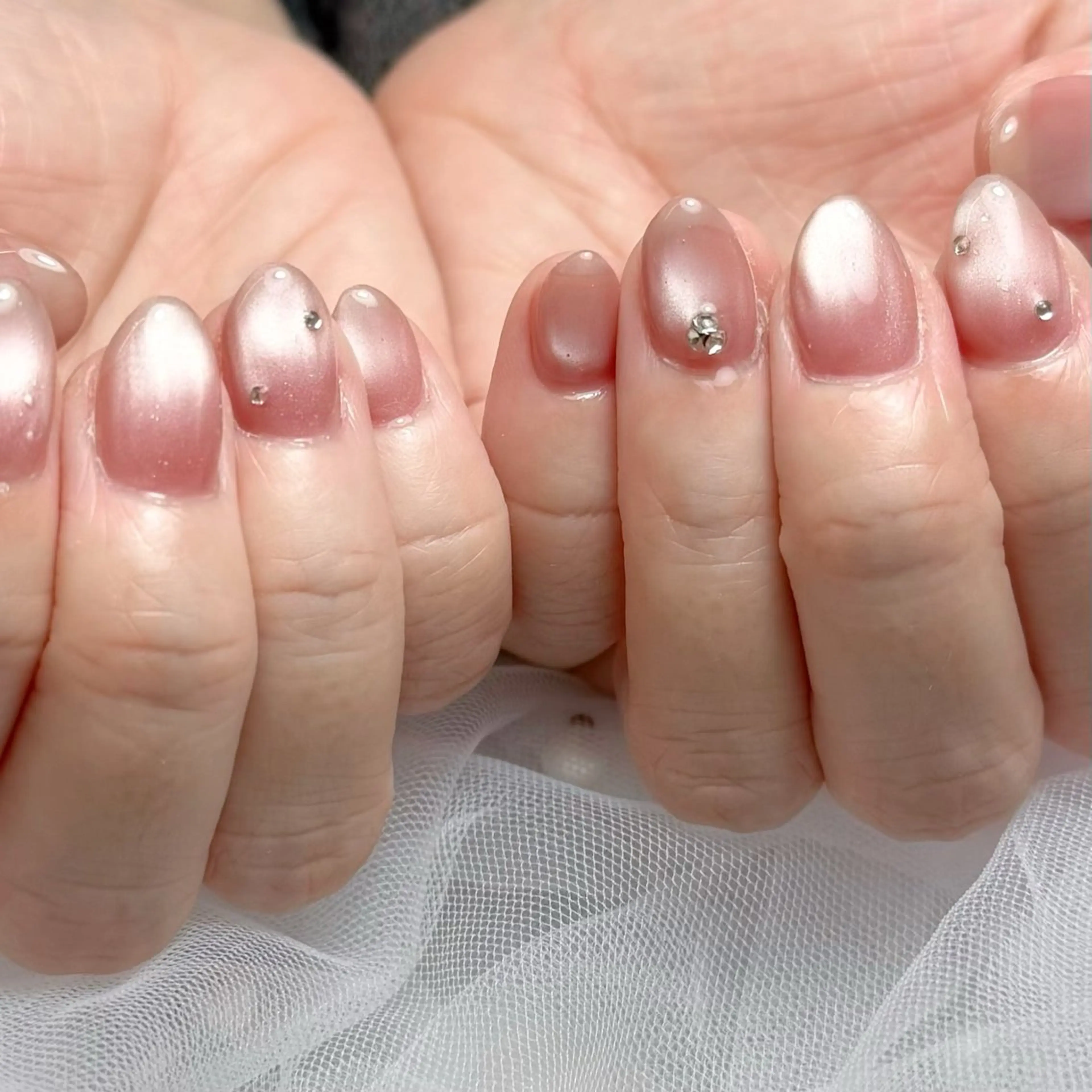 ネイル ハンドネイル mau🩵 堺筋本町nailのネイルデザイン