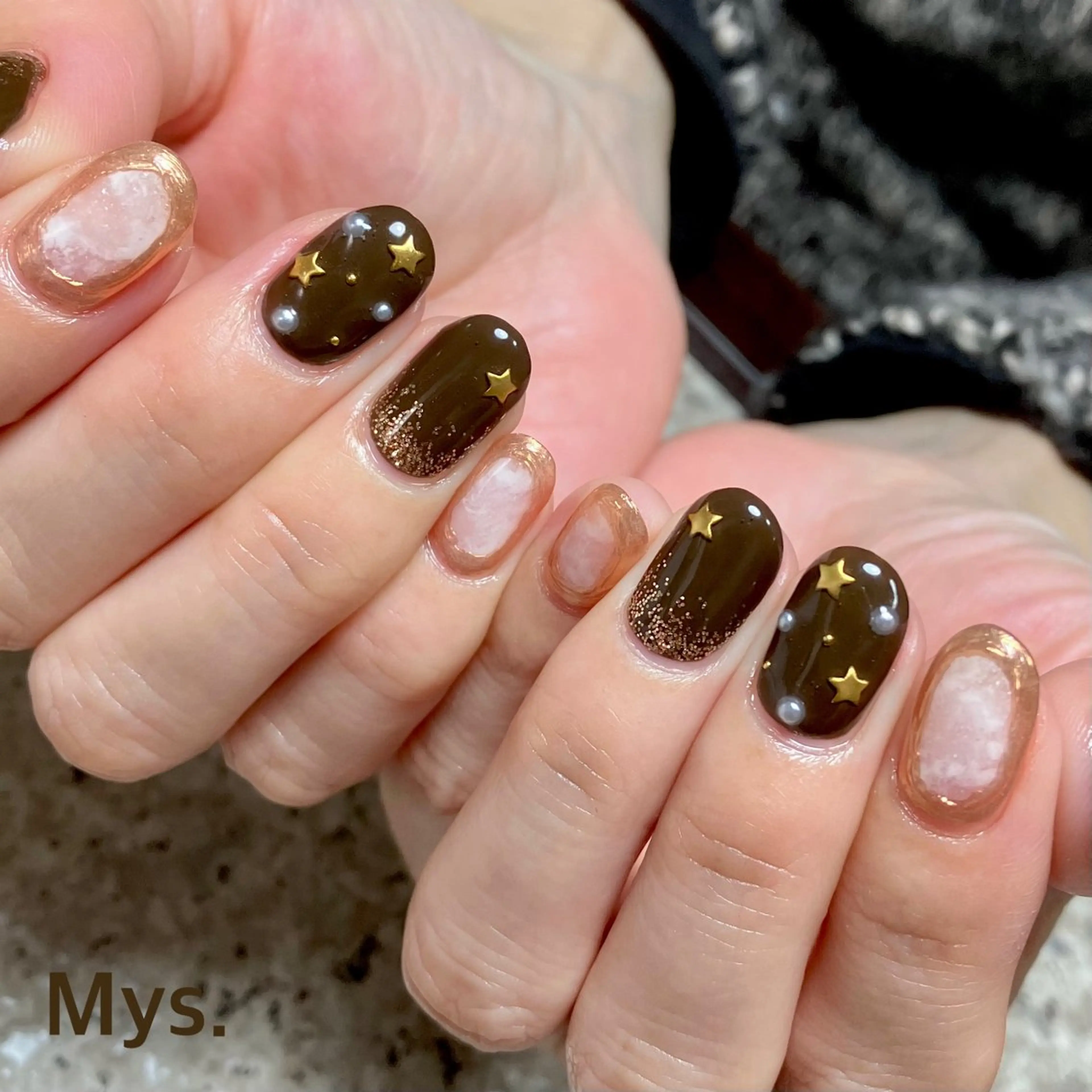 ネイル ハンドネイル Mys. 三上紗紀のネイルデザイン