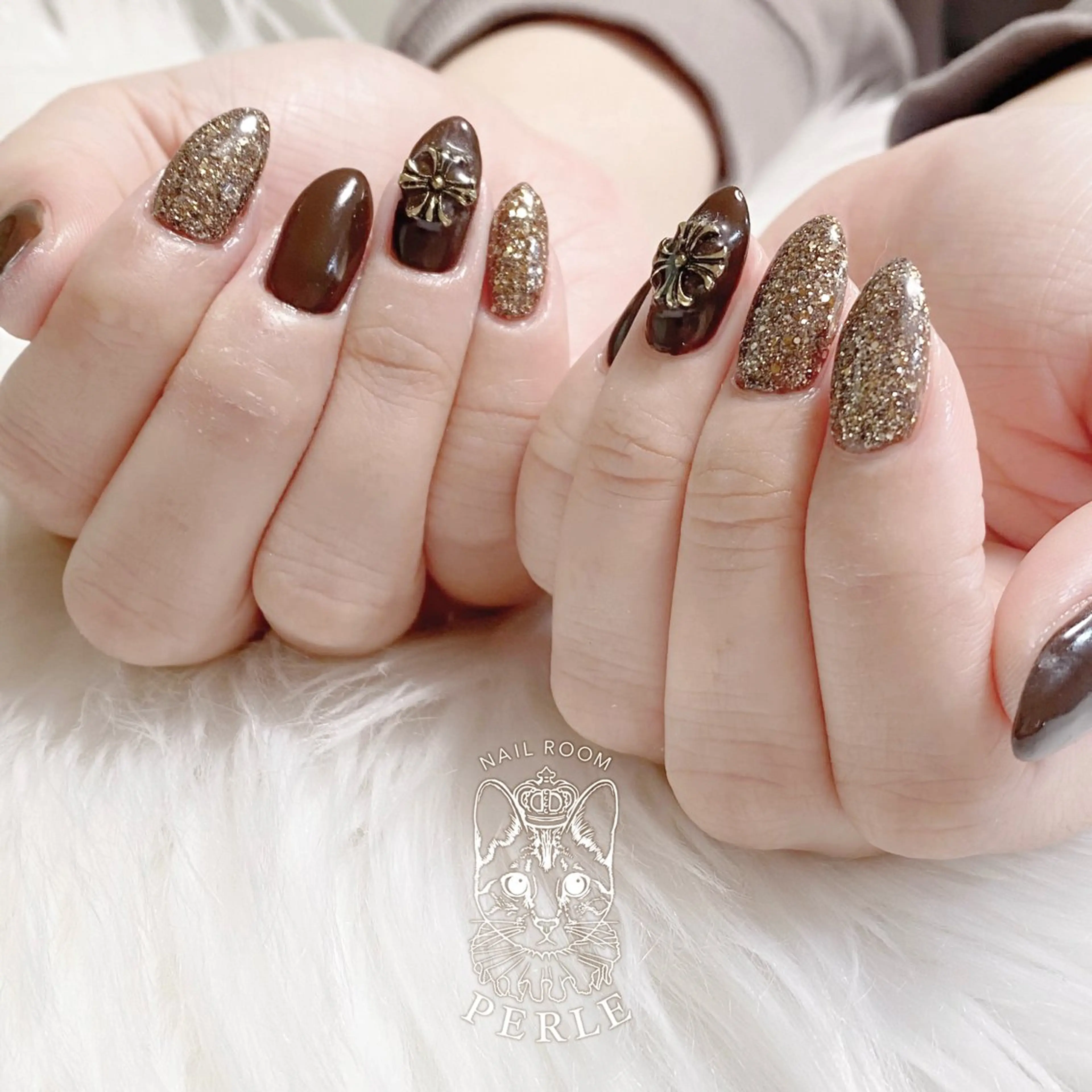 ネイル ハンドネイル nail room Perleのネイルデザイン