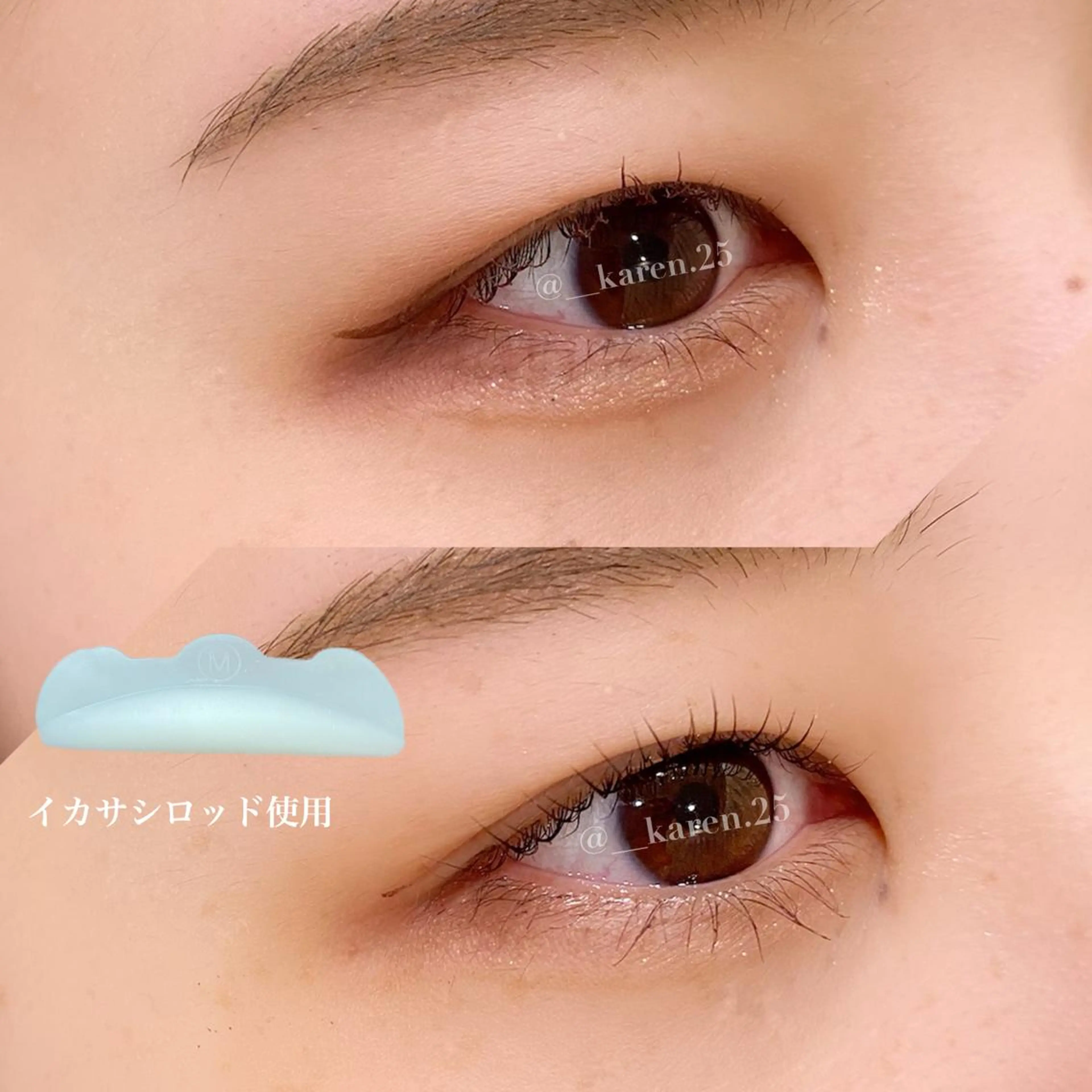 マツエク・マツパ 一重×まつ毛パーマ 🌷山下 花恋🌷のマツエク・マツパデザイン