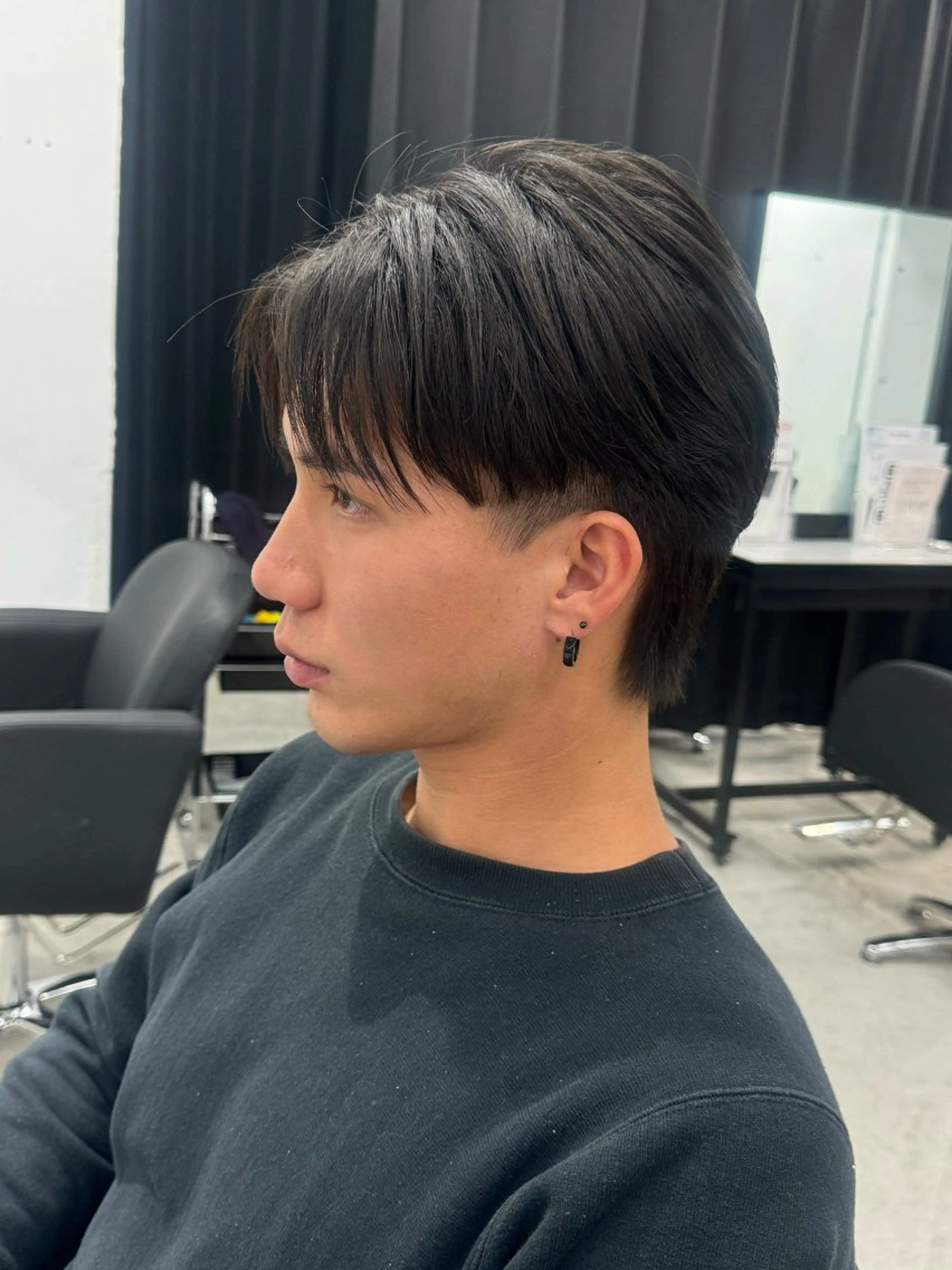 ショート メンズ カット 縮毛矯正 トリートメント ヘアセット Pia/KIRIA /福岡美容室のヘアスタイル