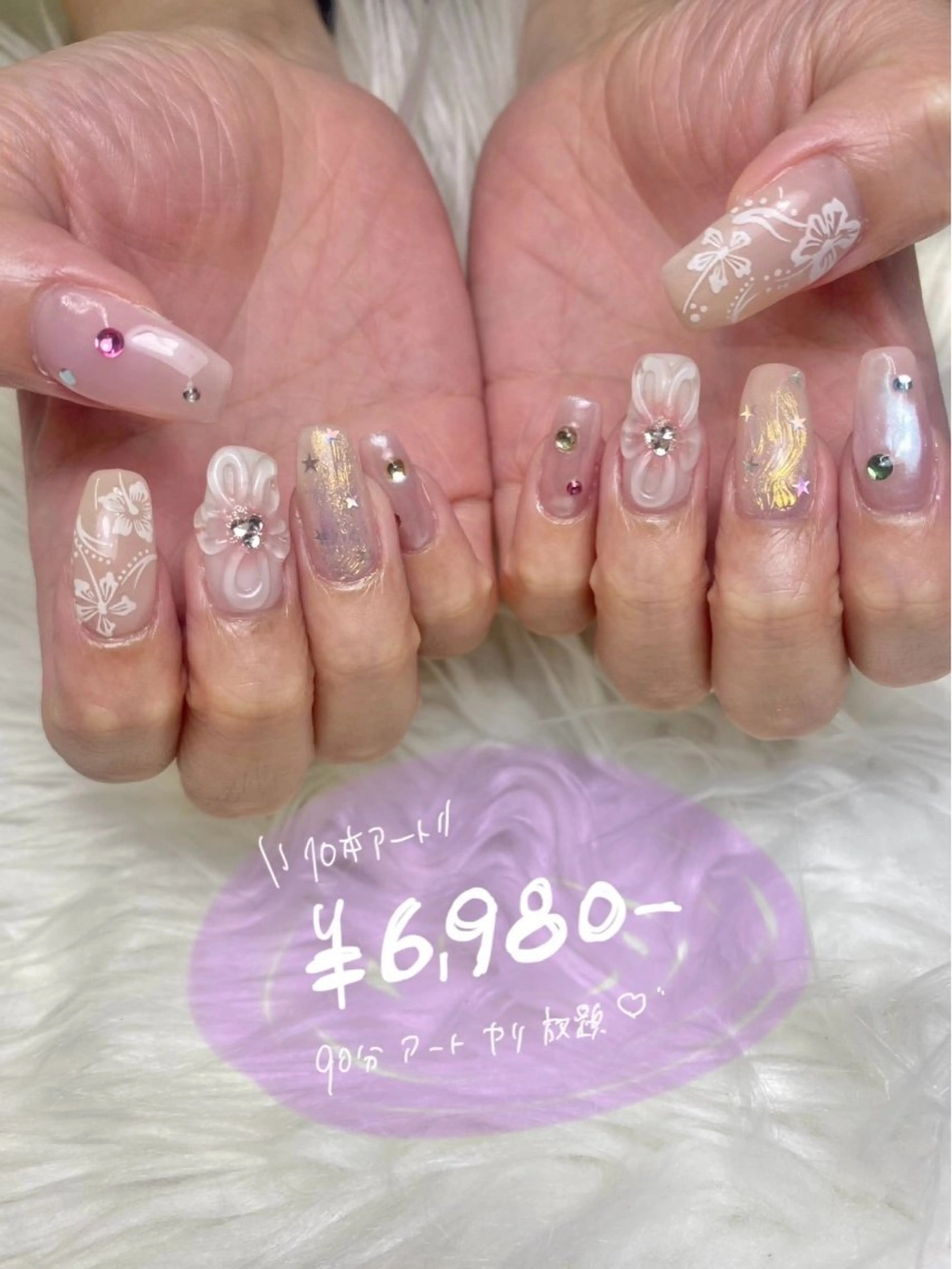 ネイル ハンドネイル フットネイル emma.nail kanakoのネイルデザイン