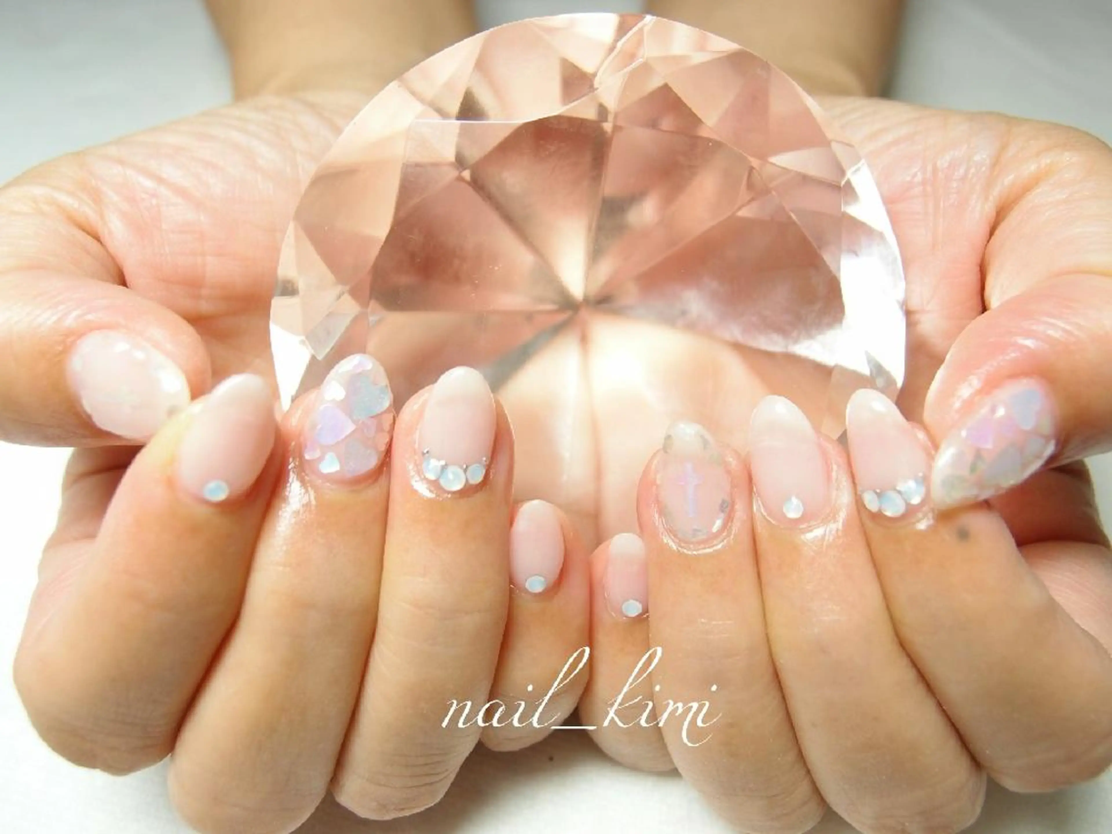 ネイル メンズ アートネイル ストーンネイル ETHOSENSE. kimikaのネイルデザイン