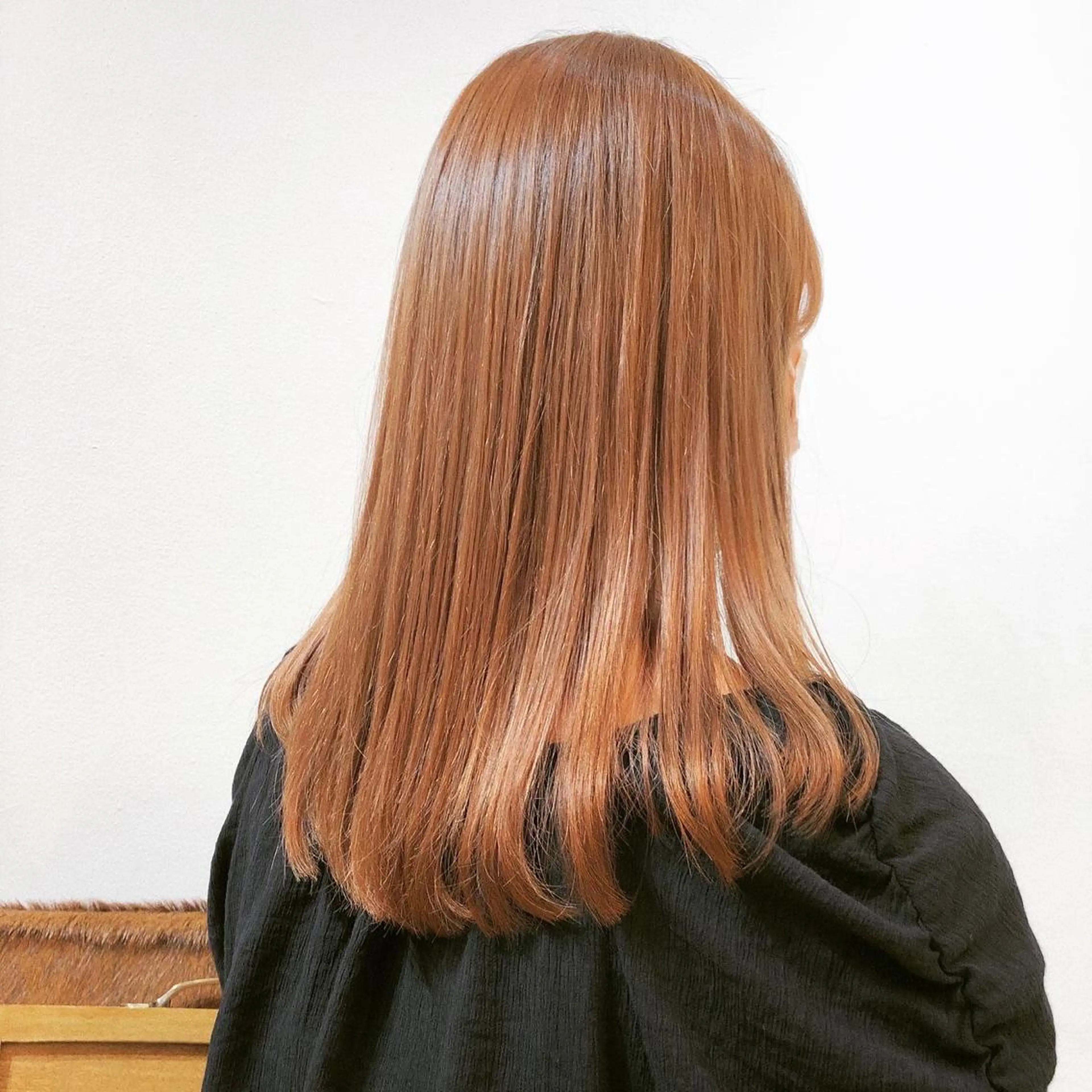 ミディアム カラー ブリーチ ヘアカラー トリートメント ⭐ハイトーンブリーチ ミルクティーピンクのヘアスタイル