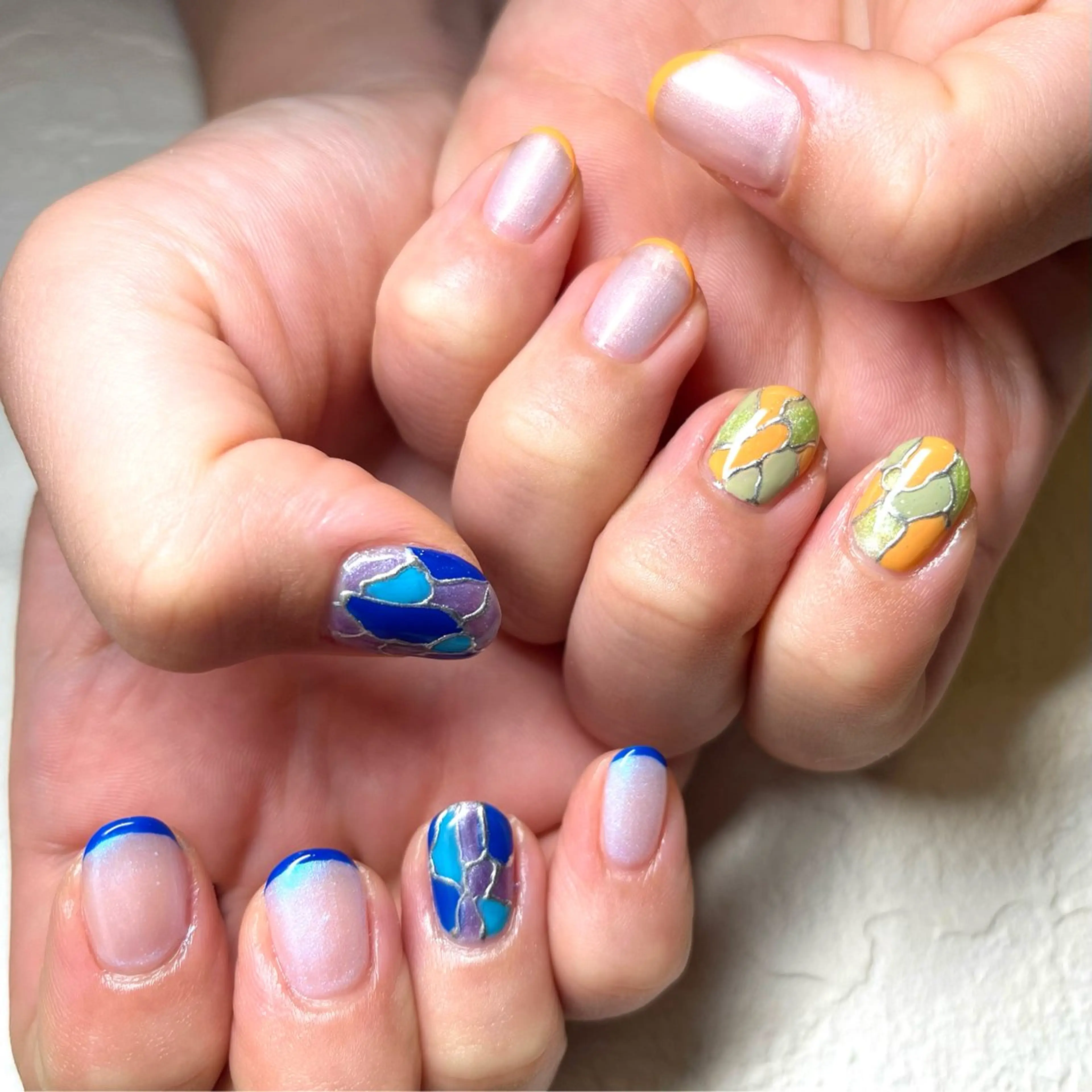 ネイル ハンドネイル ネイルスタジオ コスタ•デルマールのネイルデザイン