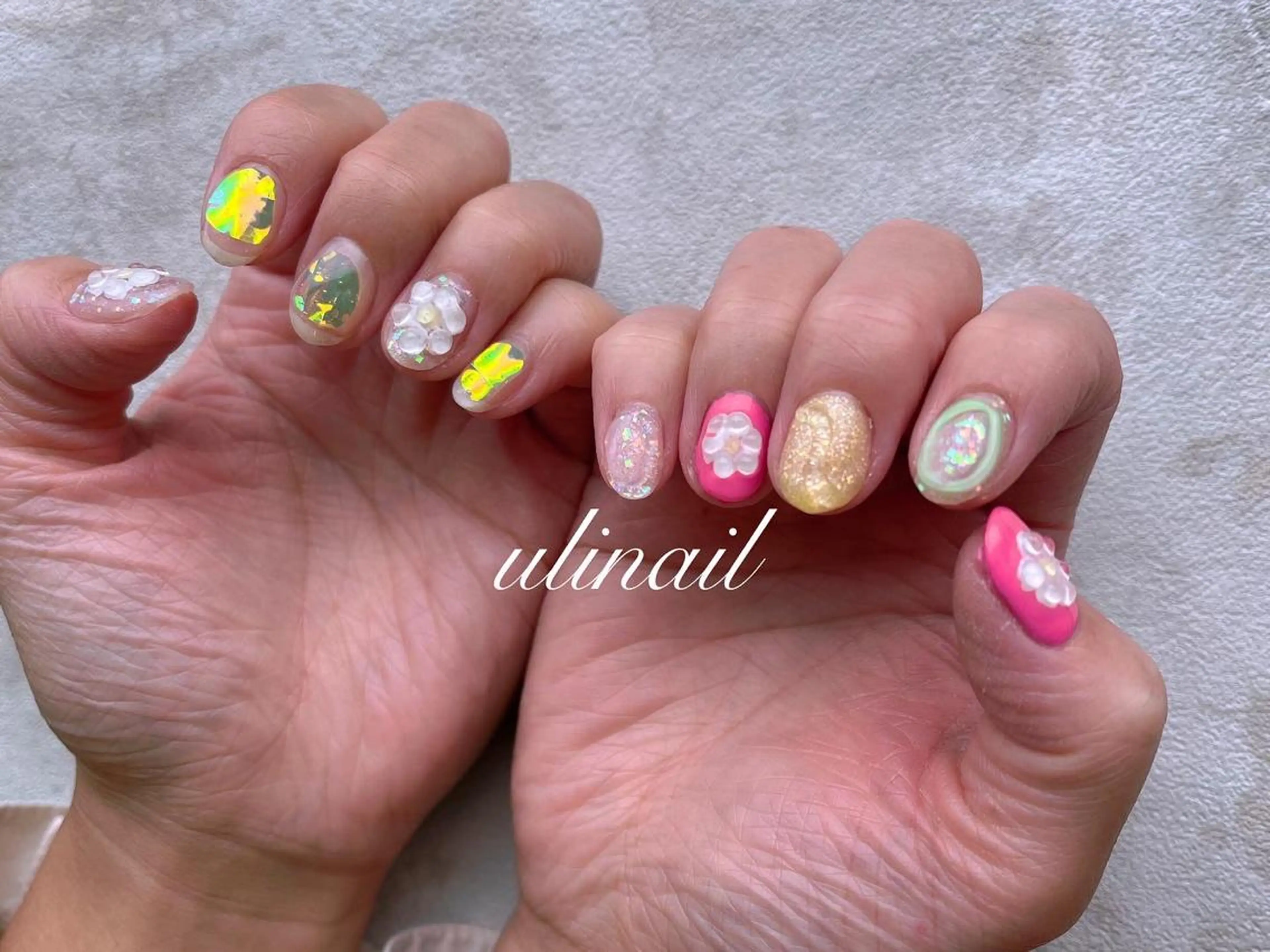 ネイル ハンドネイル ulinail （ウリネイル）のネイルデザイン