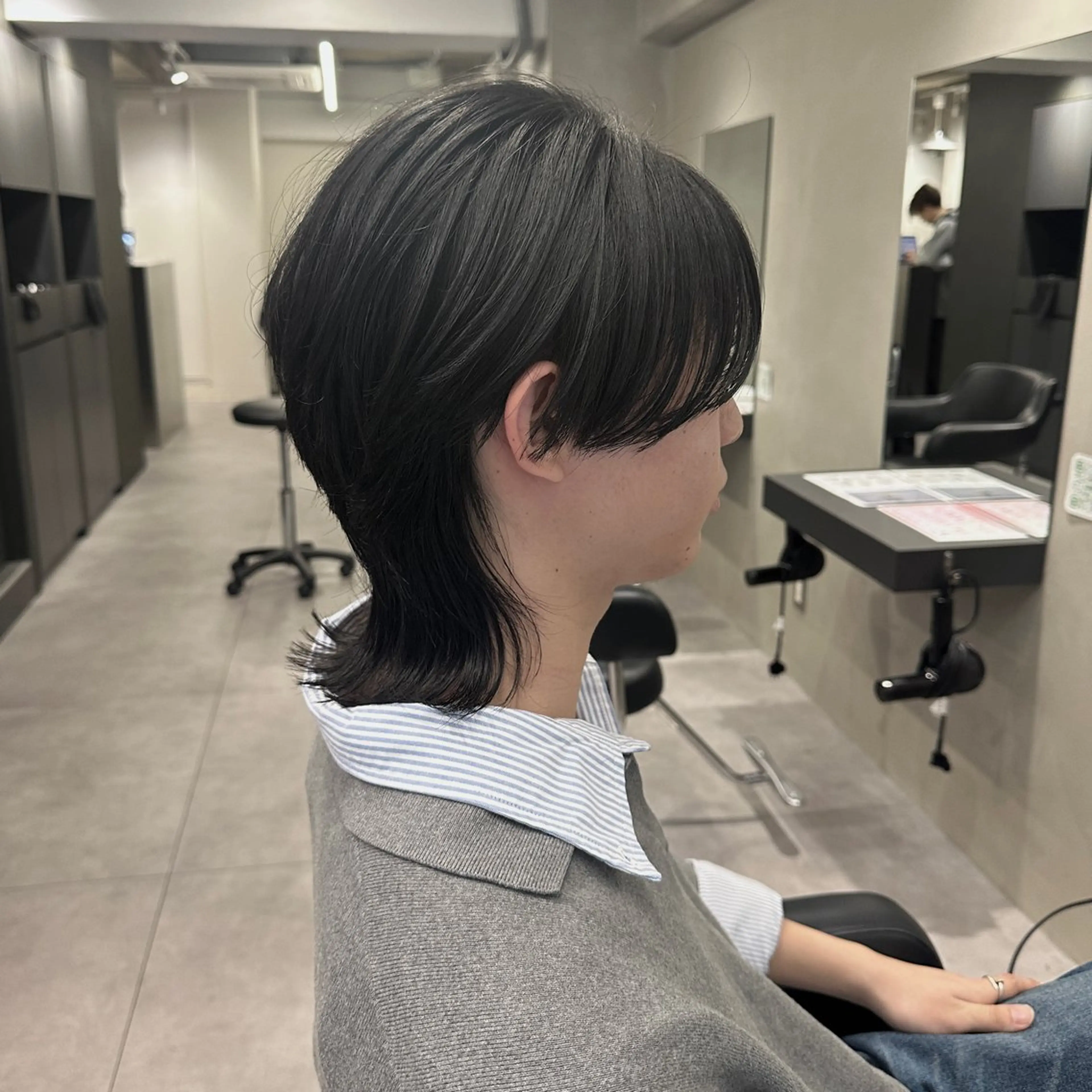 ショート パーマ メンズ カット パーマ 🐺ウルフ特化🐺 毛流れパーマ/Ryoのヘアスタイル