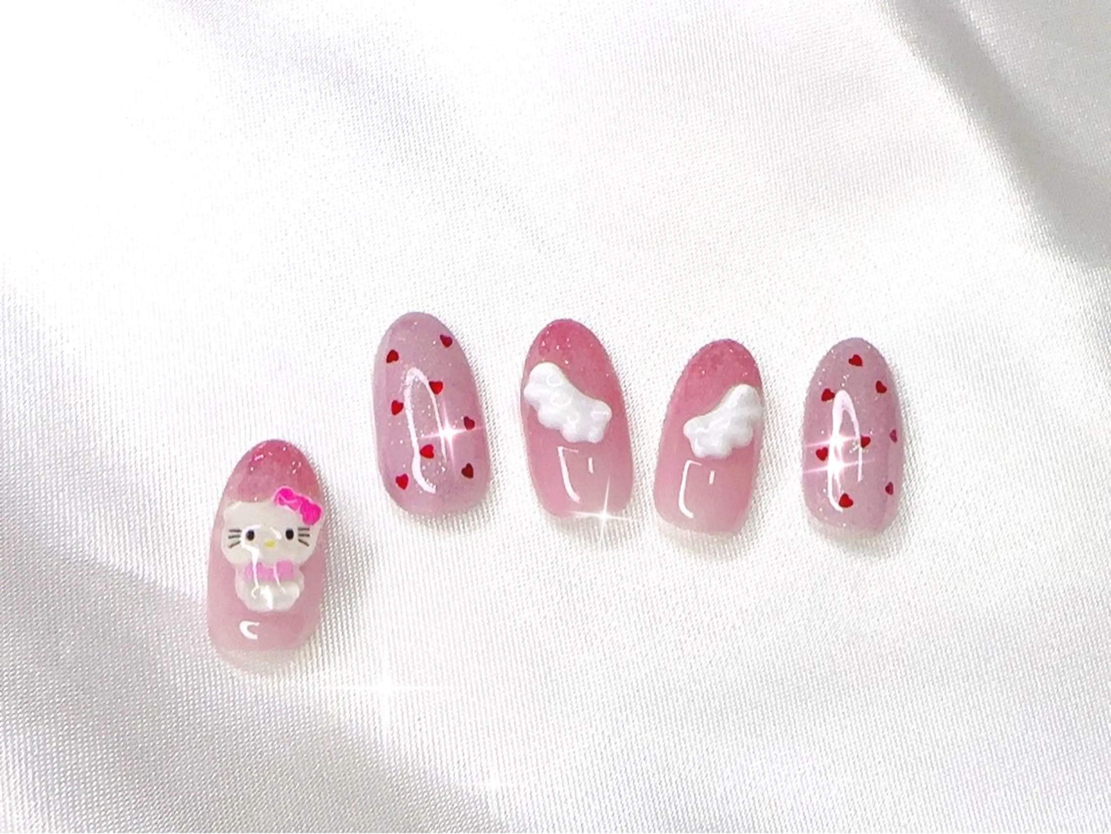 ネイル Cherie PINKのネイルデザイン