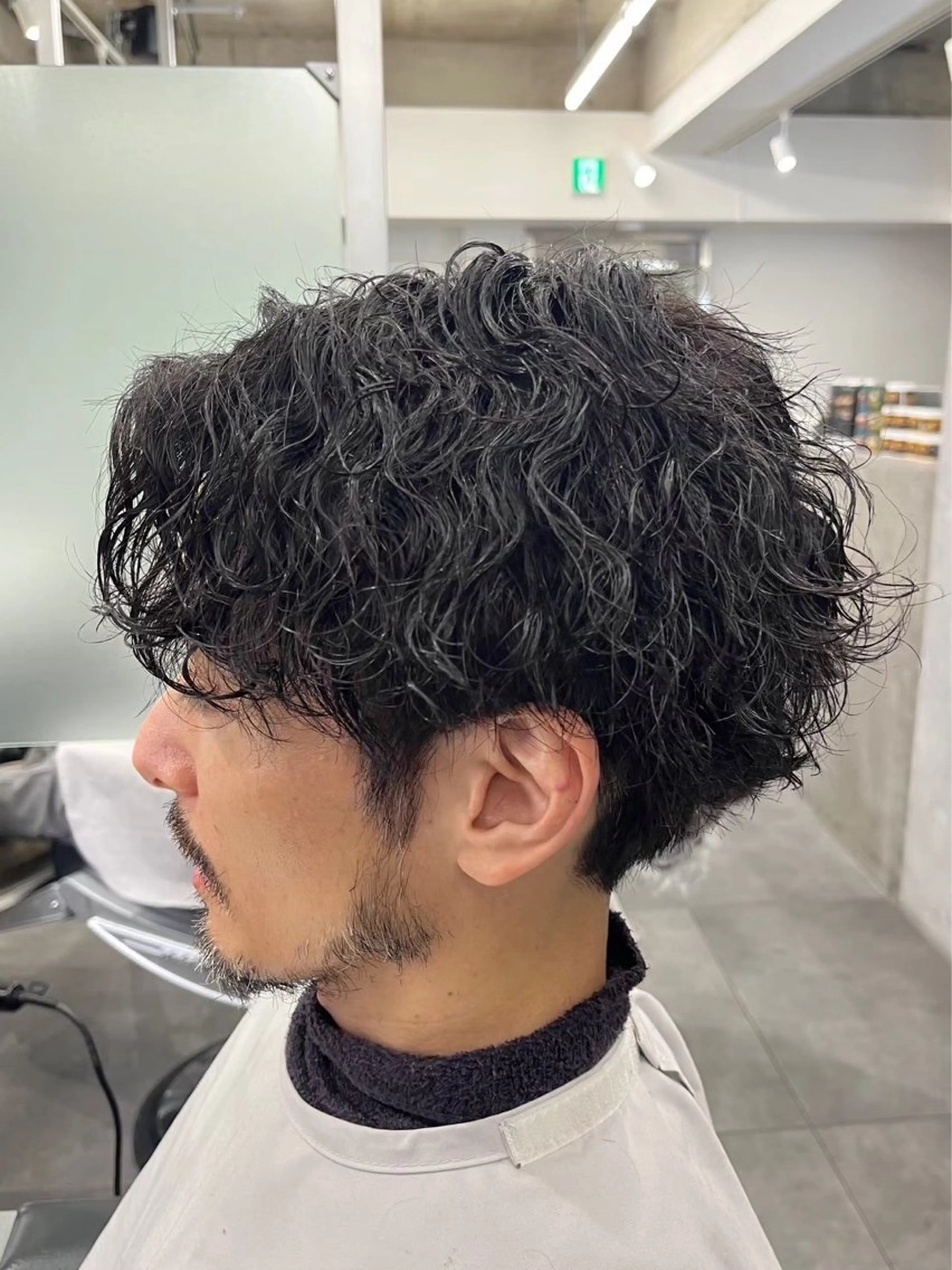 パーマ メンズ 河野 仁胡のヘアスタイル