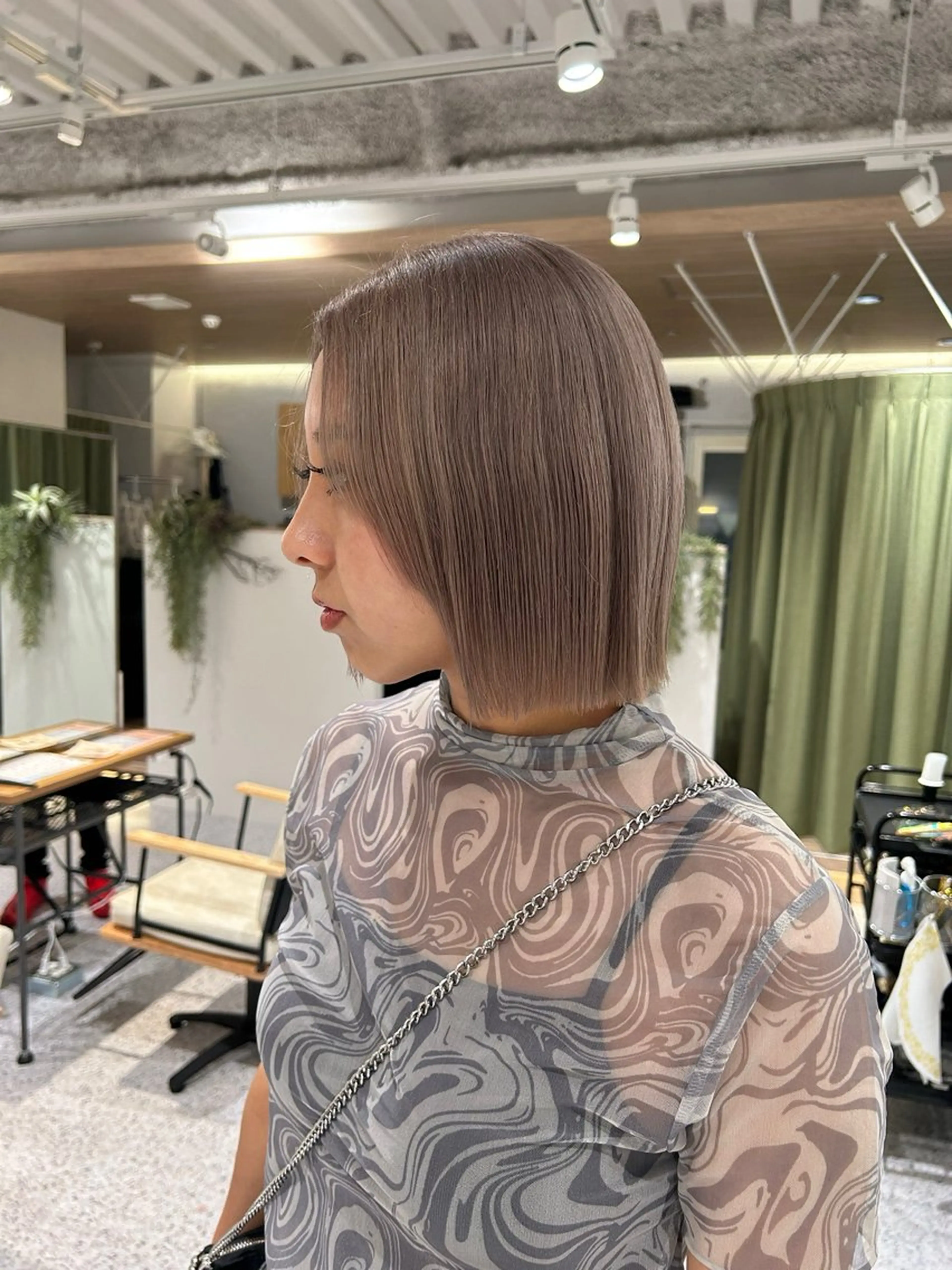 ミディアム ヘアカラー hair&eye🎀 /momoKaのヘアスタイル