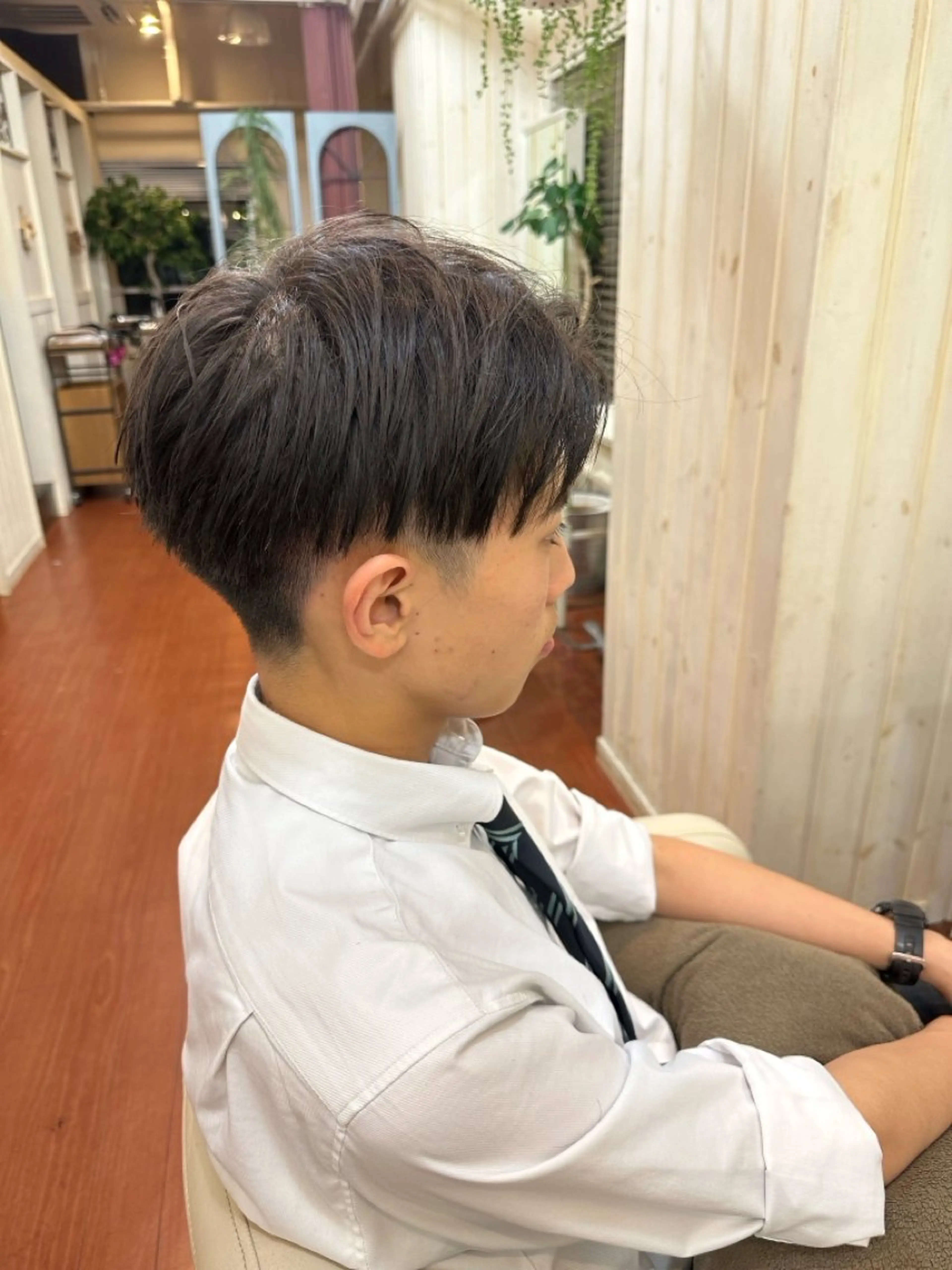 ショート メンズ 【contour】 ゆめ菜のヘアスタイル