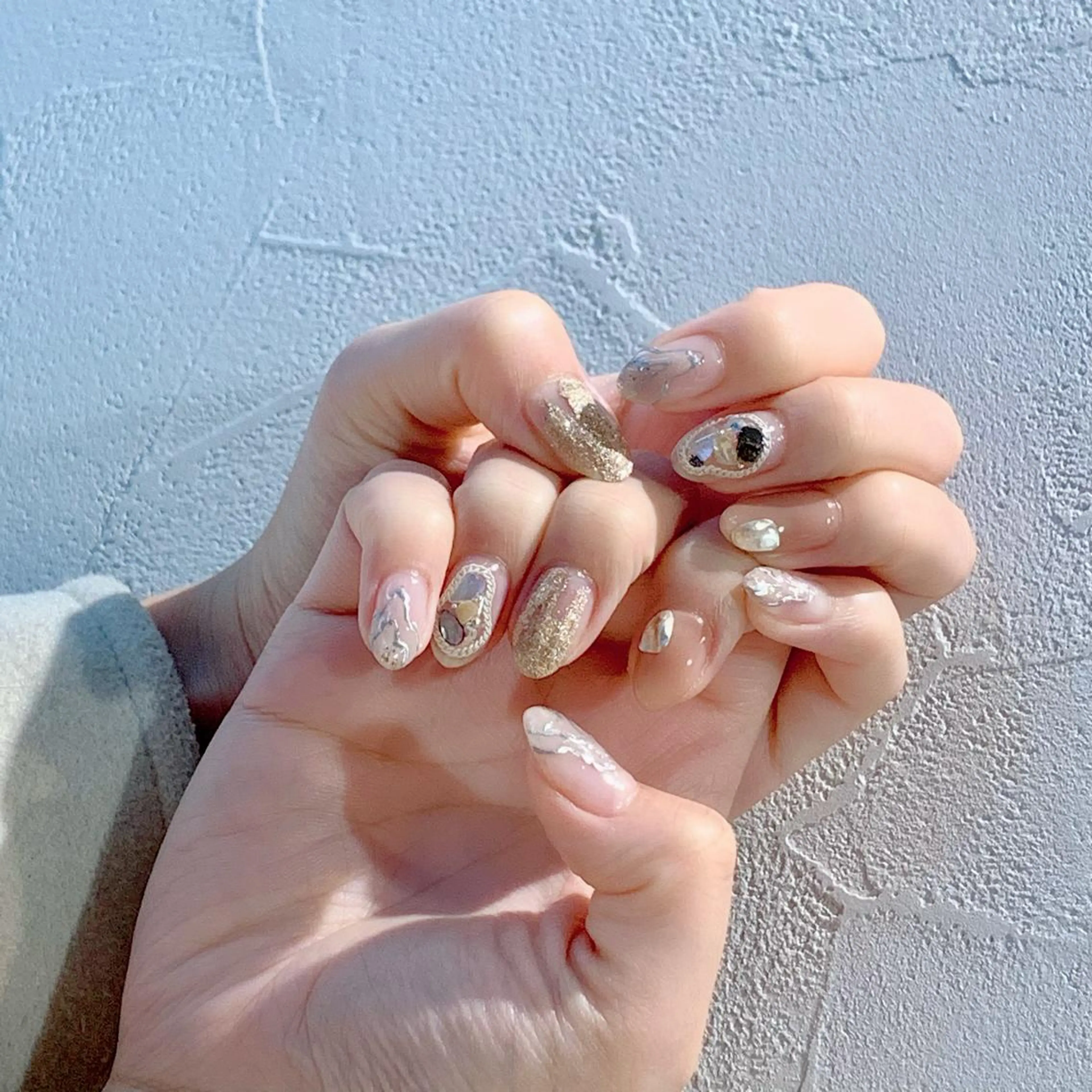 ネイル ハンドネイル 佐藤 まりえのネイルデザイン