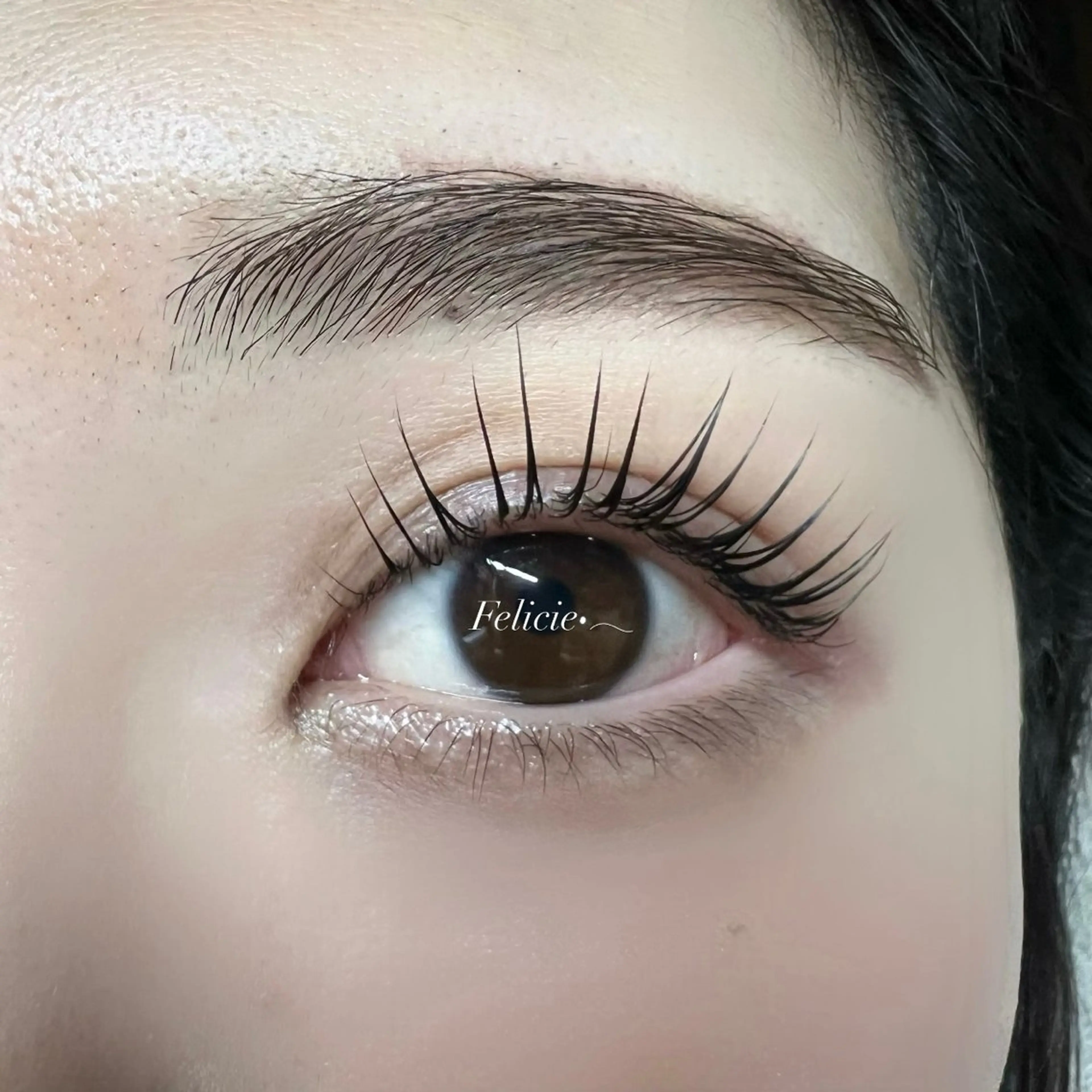 マツエク・マツパ パリジェンヌラッシュリフト まつげパーマ 一重×まつ毛パーマ マツパ Felicie＊ Sayakaのマツエク・マツパデザイン