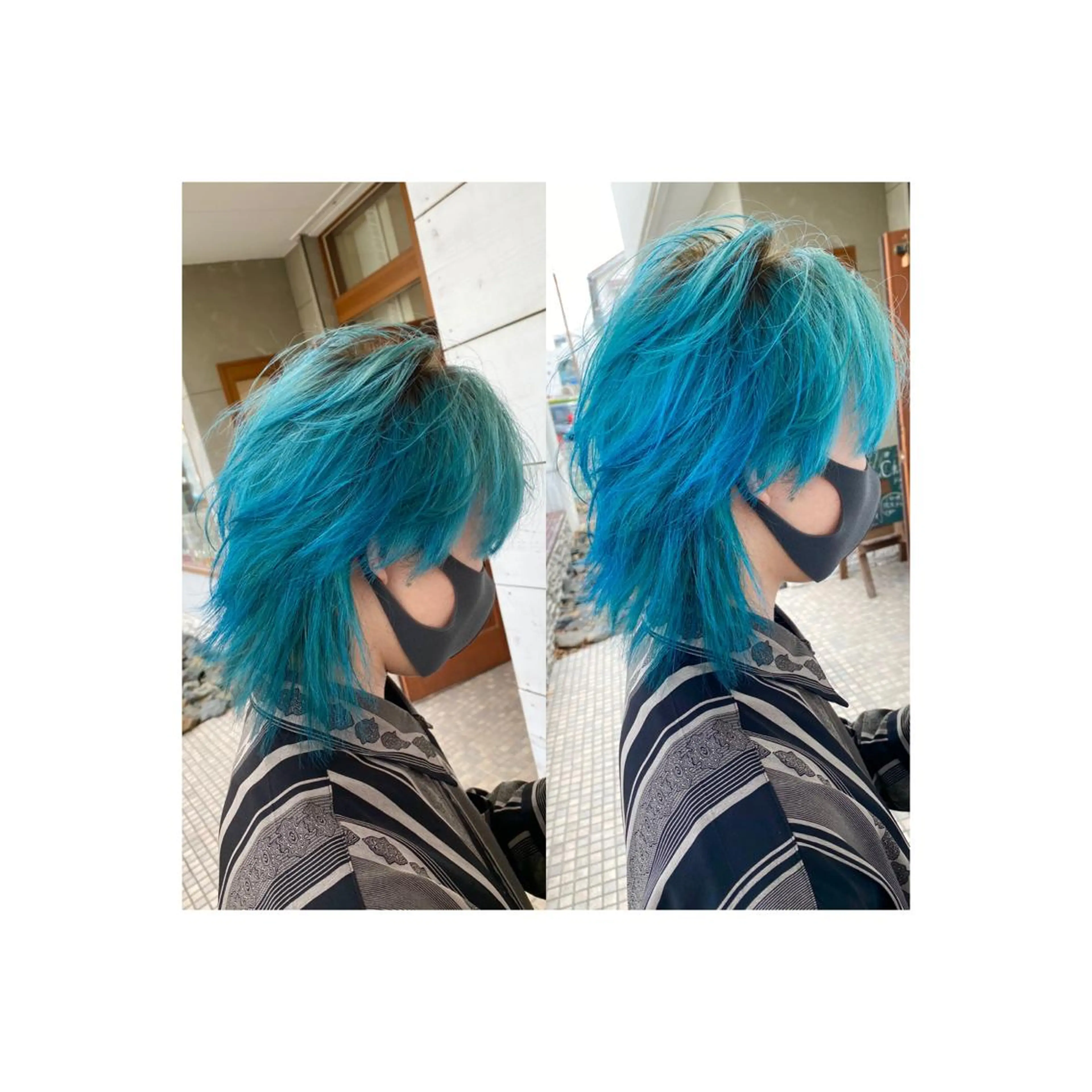 カラー SALOWIN栄 高須大貴のヘアスタイル