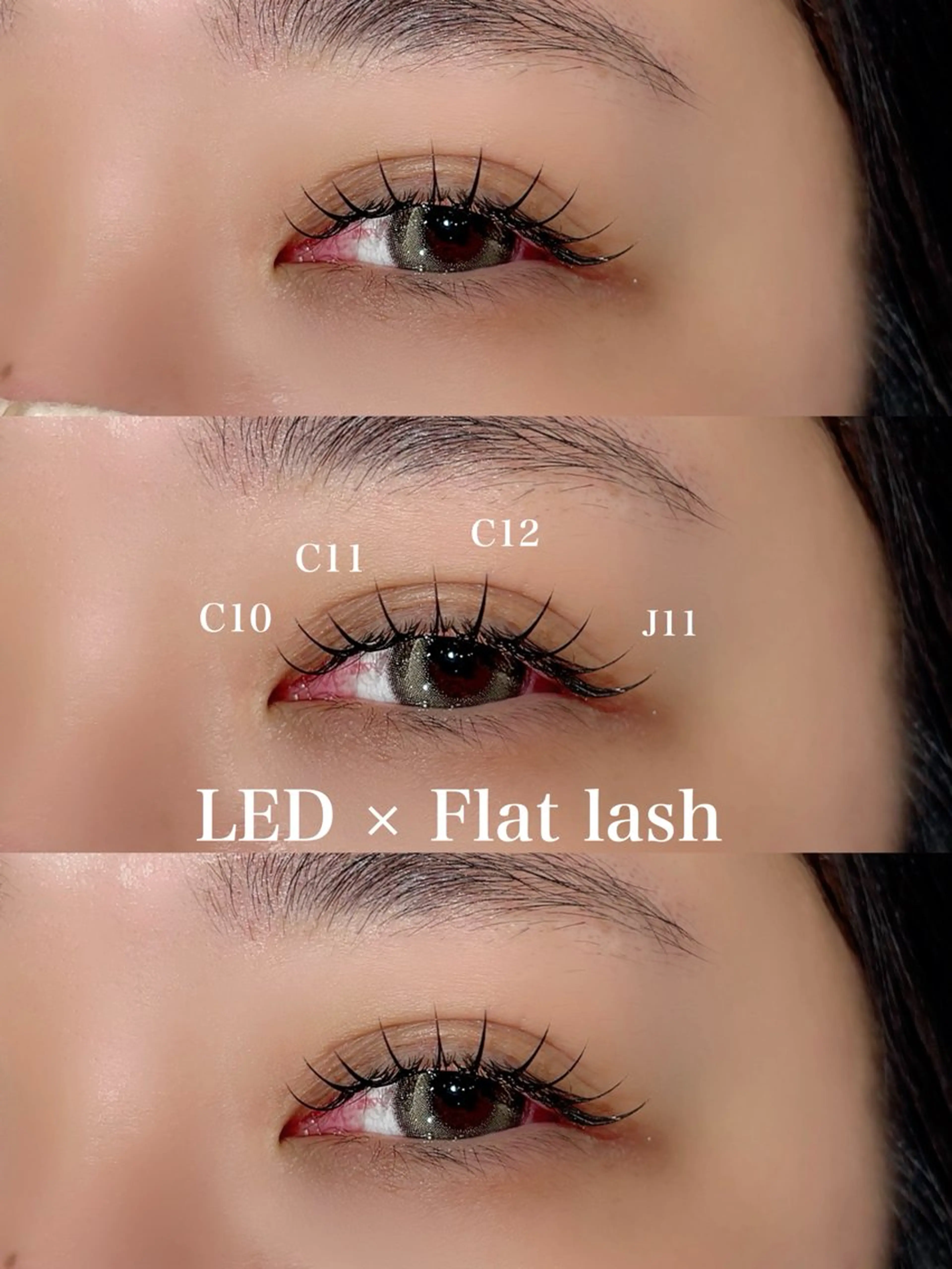 マツエク・マツパ マツエク hipahipa! MOEのマツエク・マツパデザイン