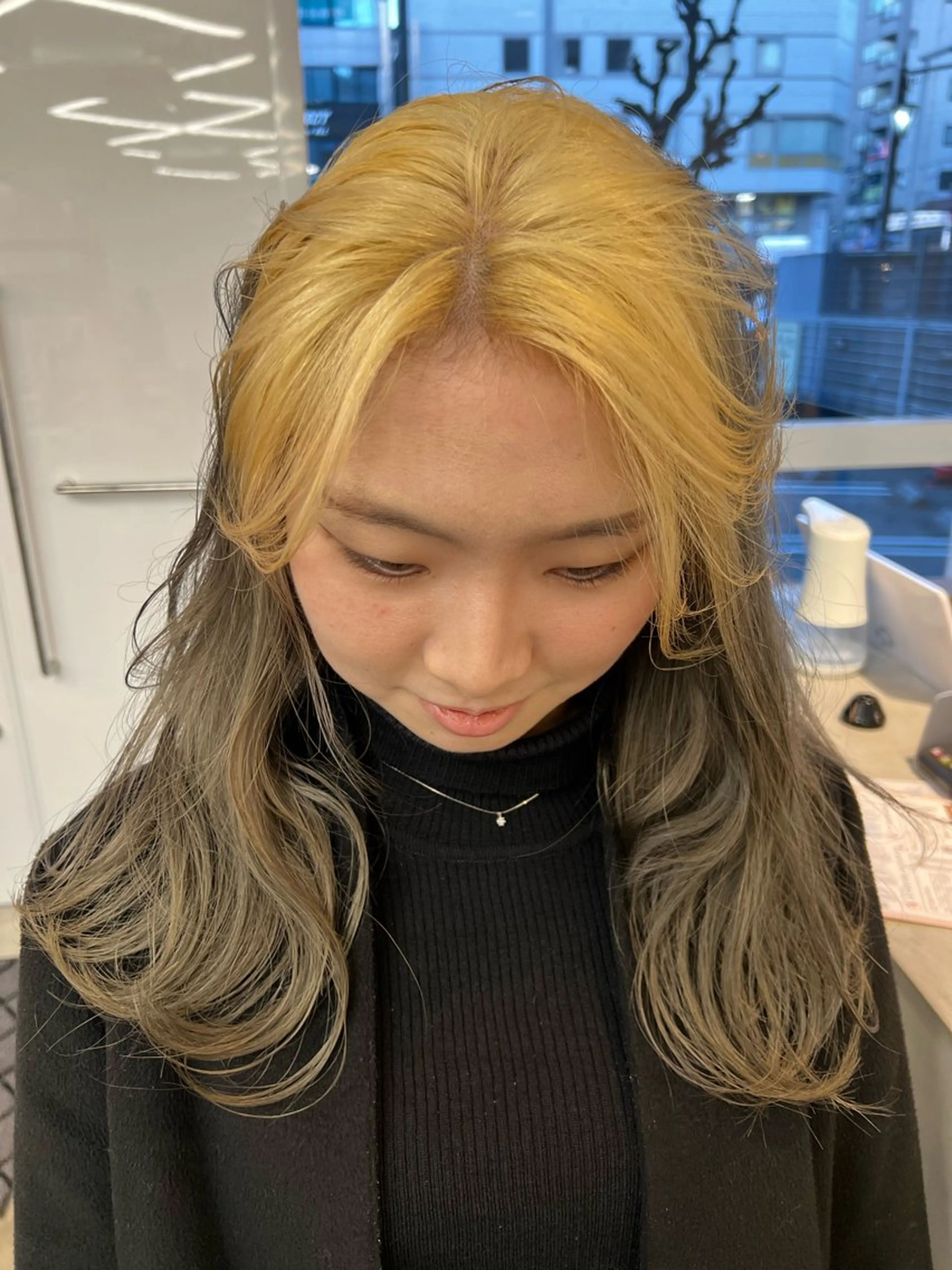 ロング 近藤 千裕のヘアスタイル