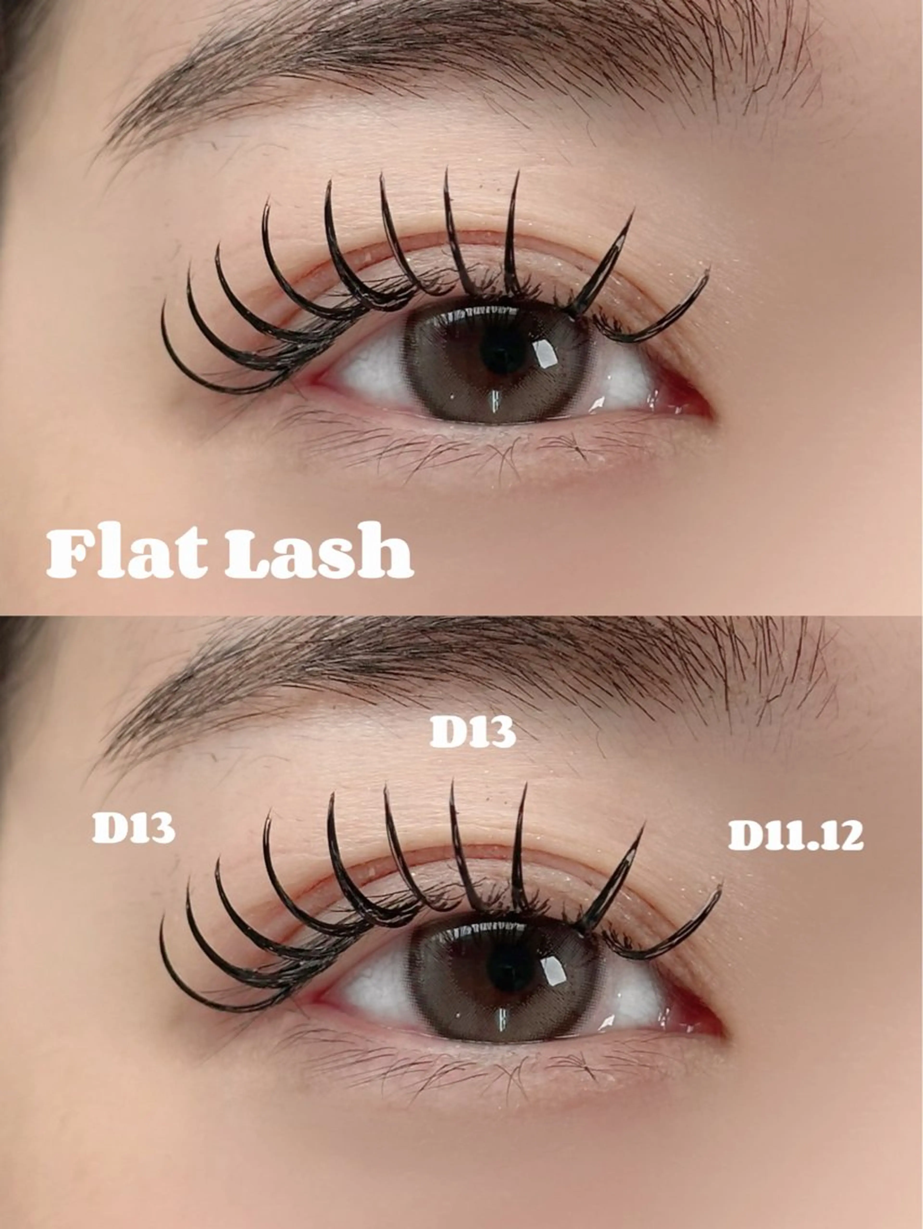 【エクステモデル】Wラッシュ時間内付け放題(200本前後)5000円✨オフ、コーティング無料❣️の写真