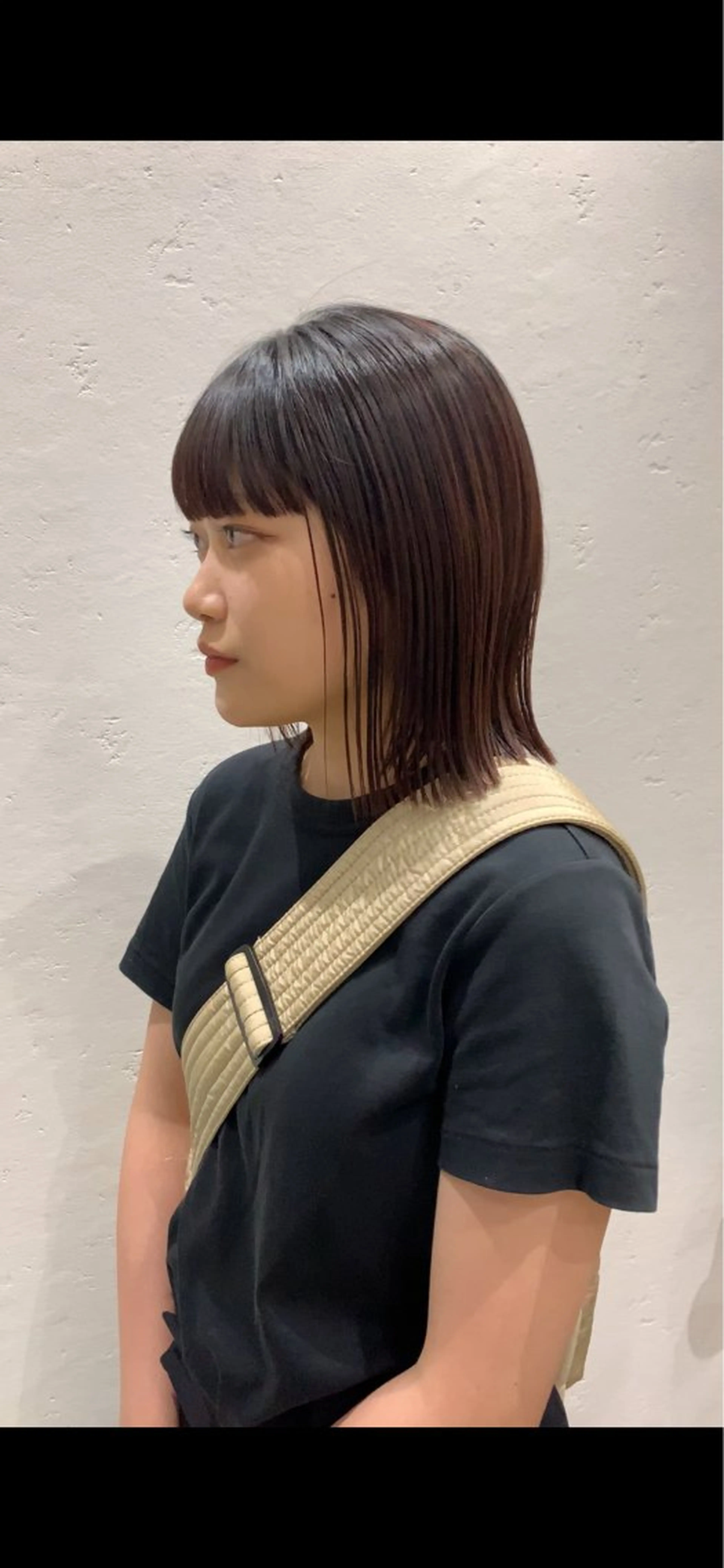 ミディアム カット ヘアカラー ✨コテ巻き風パーマ ✨川合佑哉のヘアスタイル